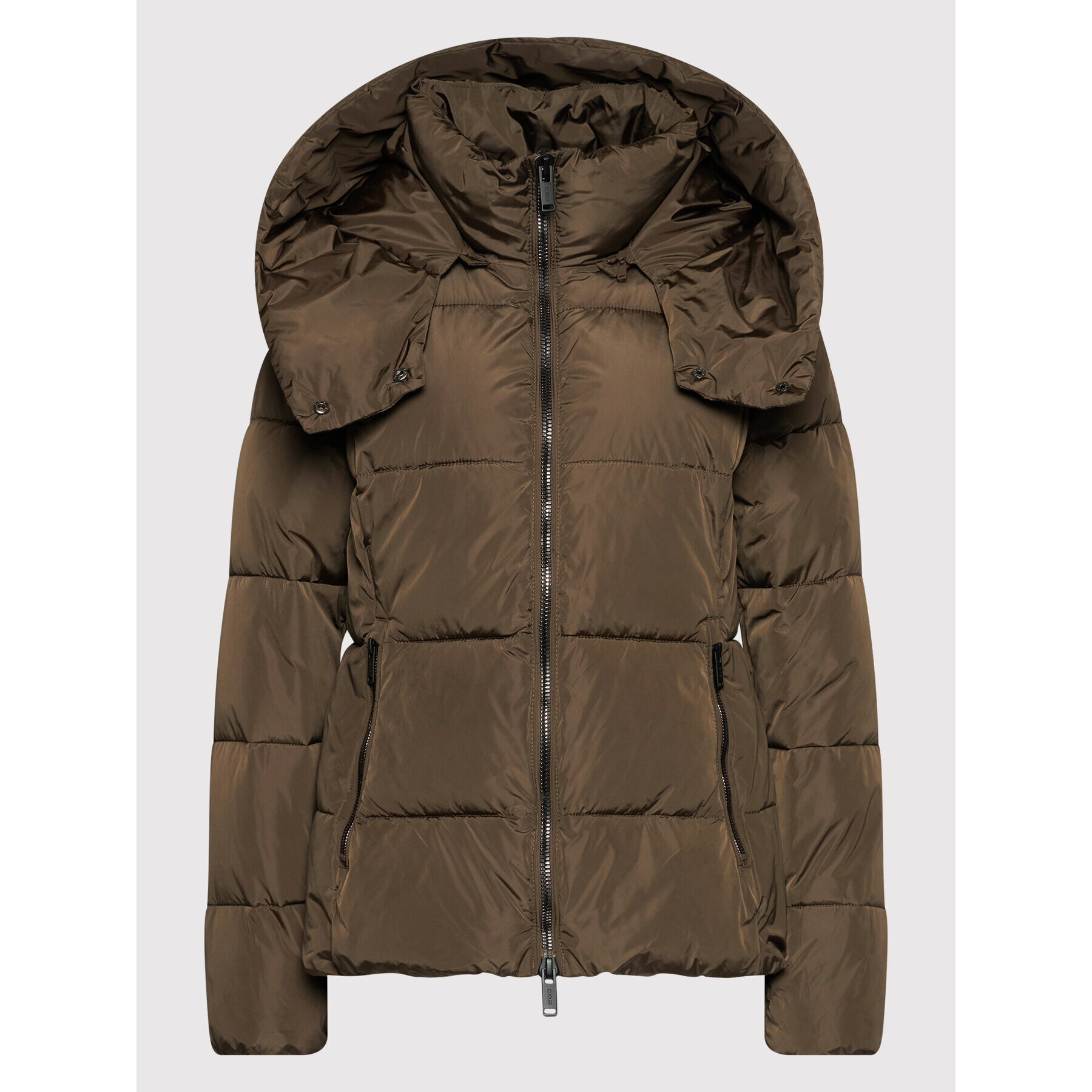 CMP Пухено яке 31K2836 Кафяв Regular Fit - Pepit.bg