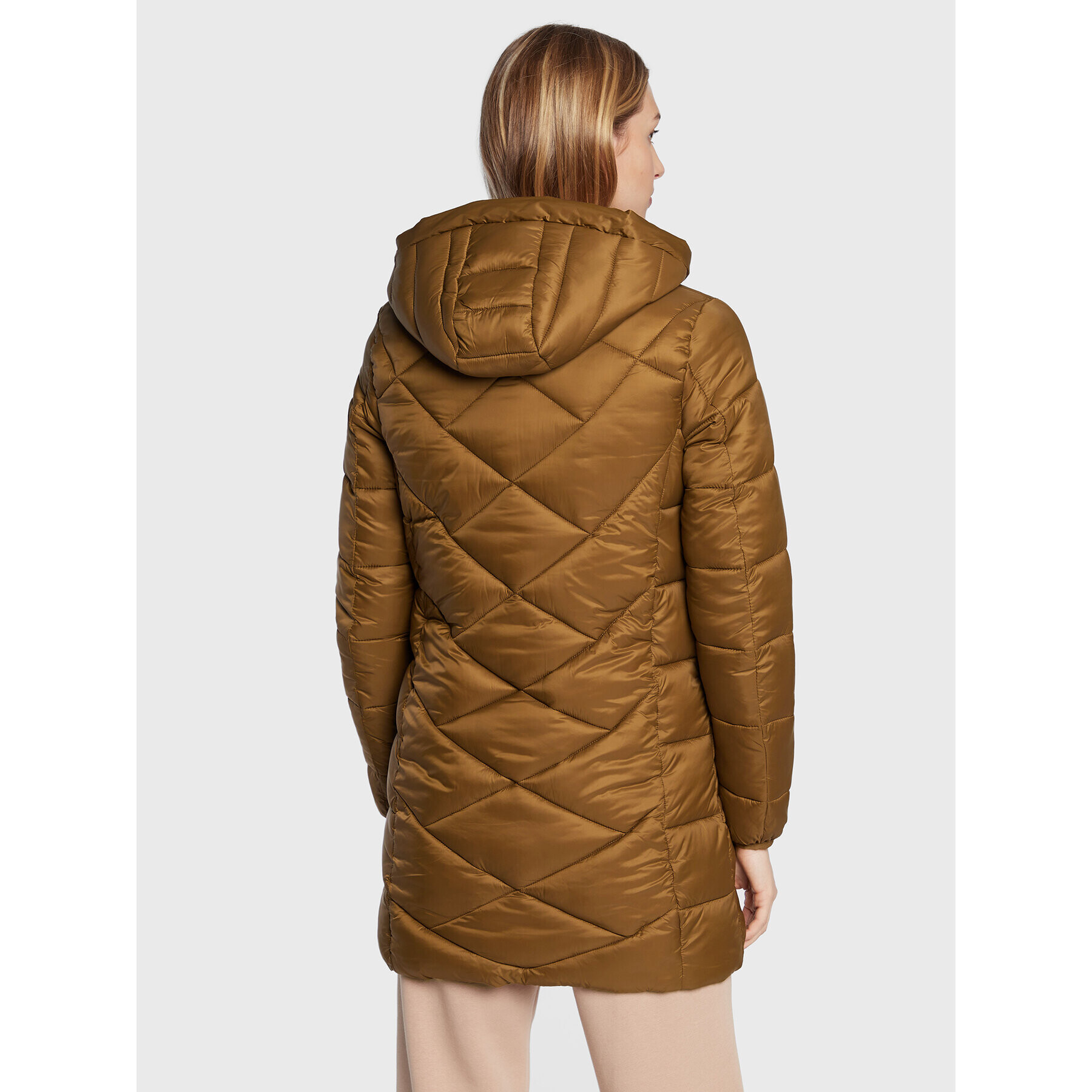 CMP Пухено яке 32K3036 Кафяв Regular Fit - Pepit.bg