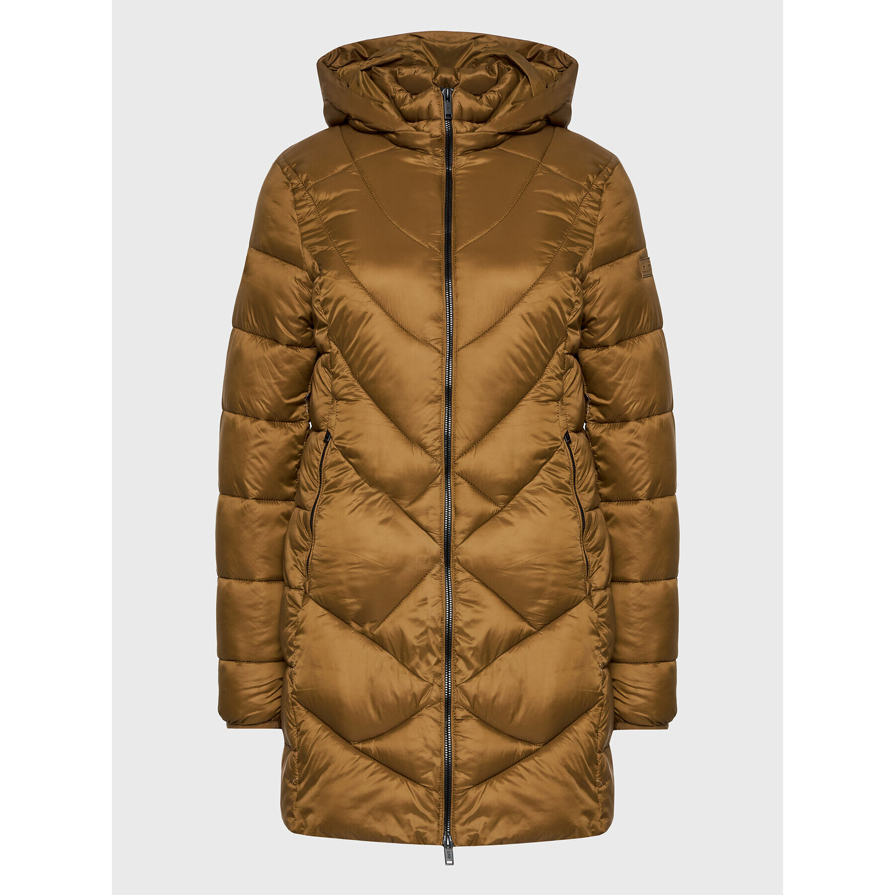 CMP Пухено яке 32K3036 Кафяв Regular Fit - Pepit.bg