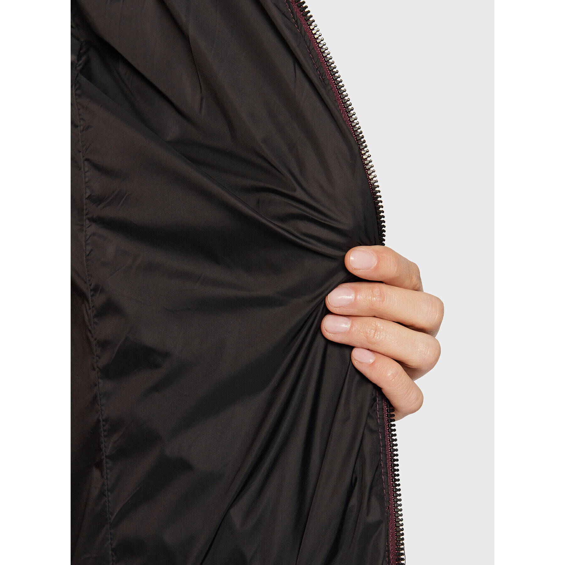 CMP Пухено яке 32K3086F Бордо Regular Fit - Pepit.bg