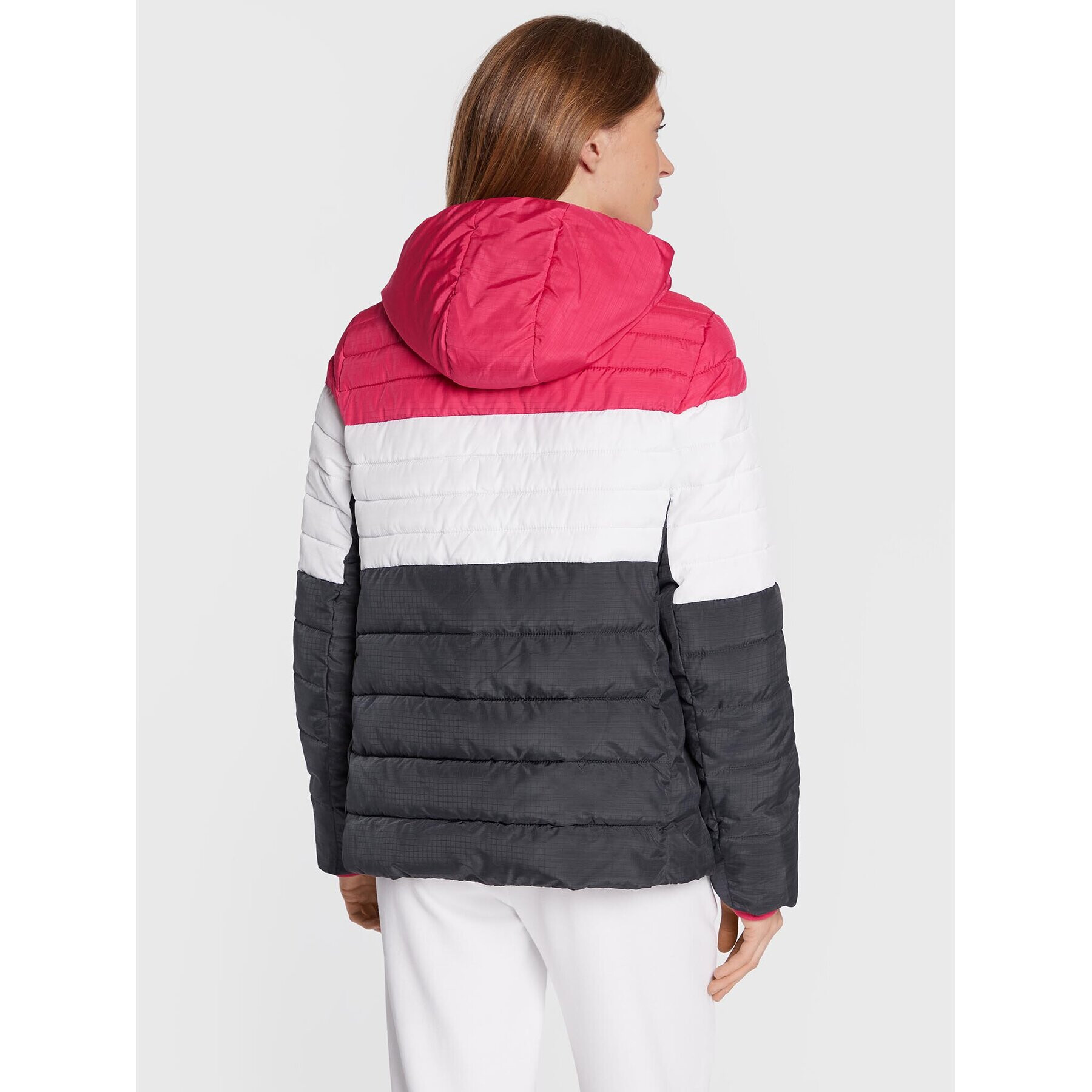 CMP Пухено яке 32Z4176 Сив Relaxed Fit - Pepit.bg