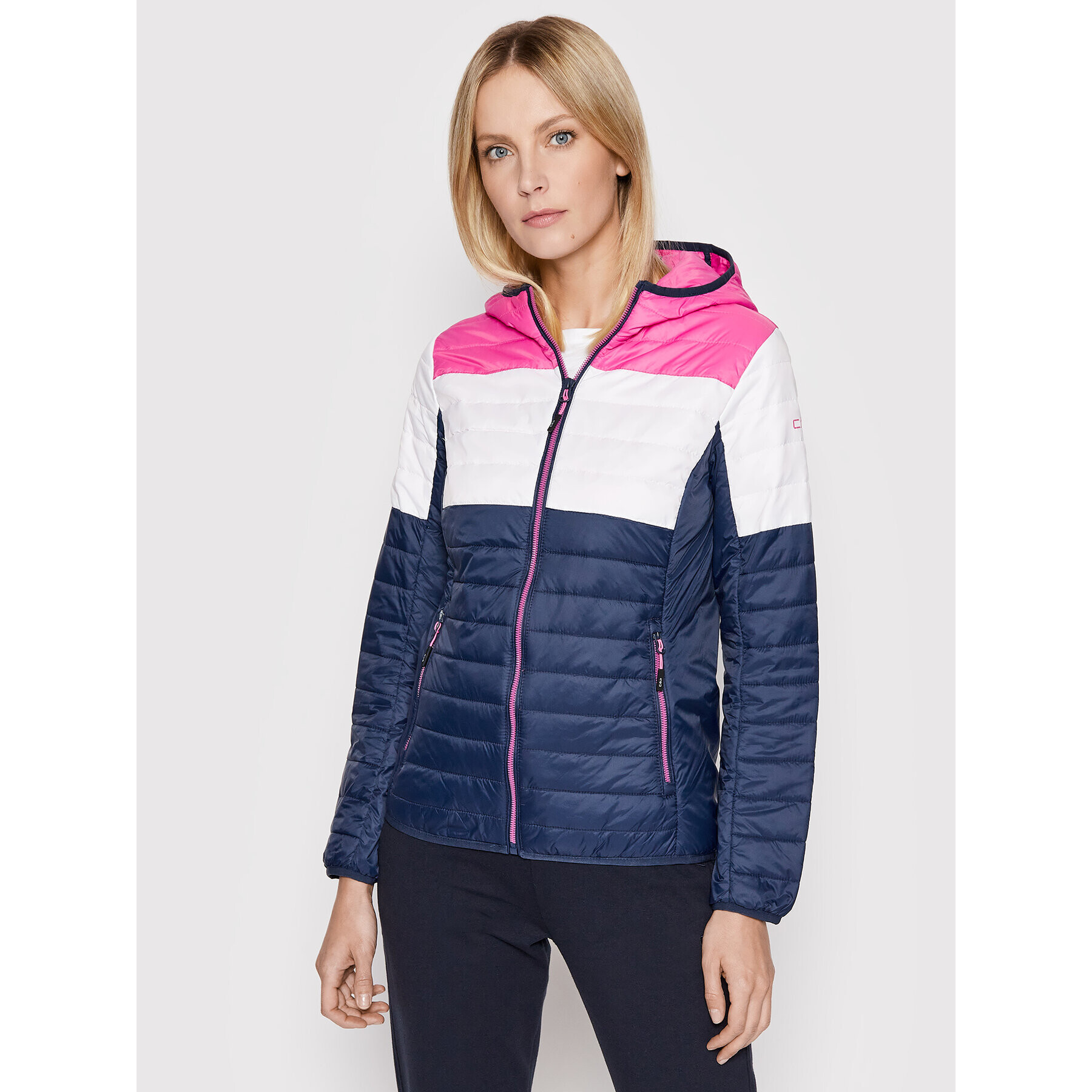 CMP Пухено яке 32Z5786 Цветен Regular Fit - Pepit.bg