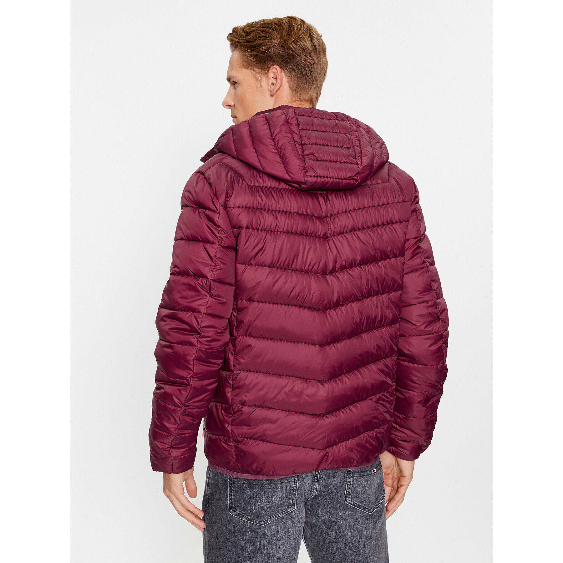 CMP Пухено яке 33K1607 Бордо Regular Fit - Pepit.bg