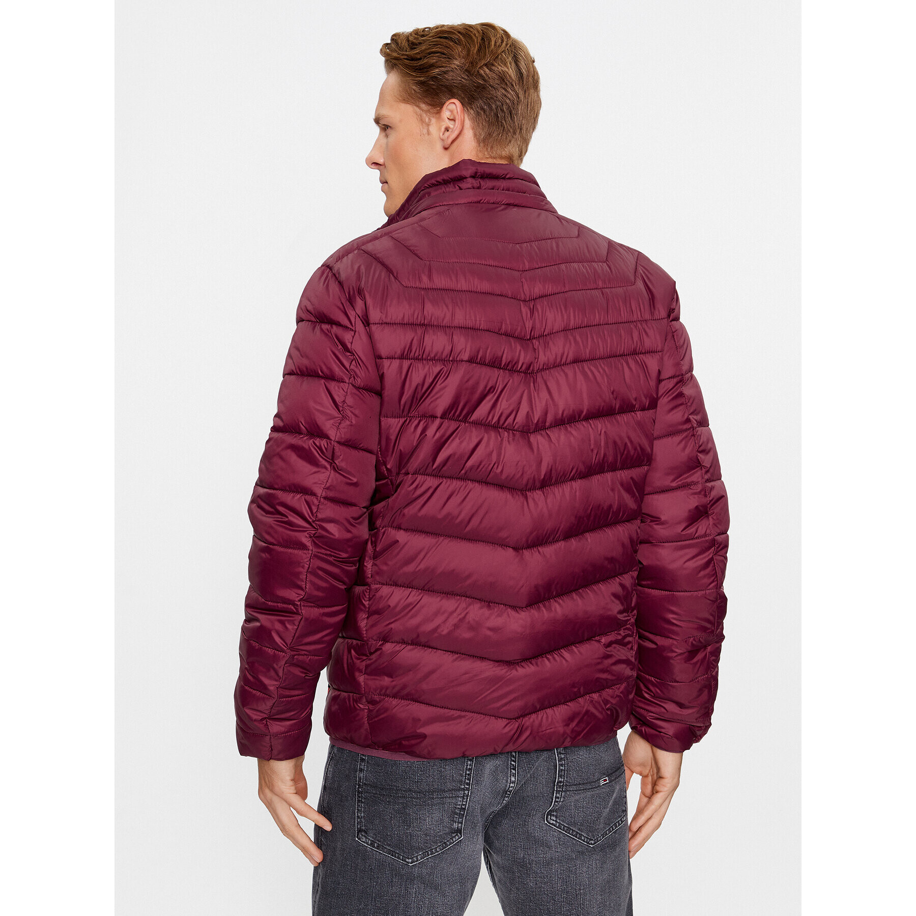 CMP Пухено яке 33K1607 Бордо Regular Fit - Pepit.bg