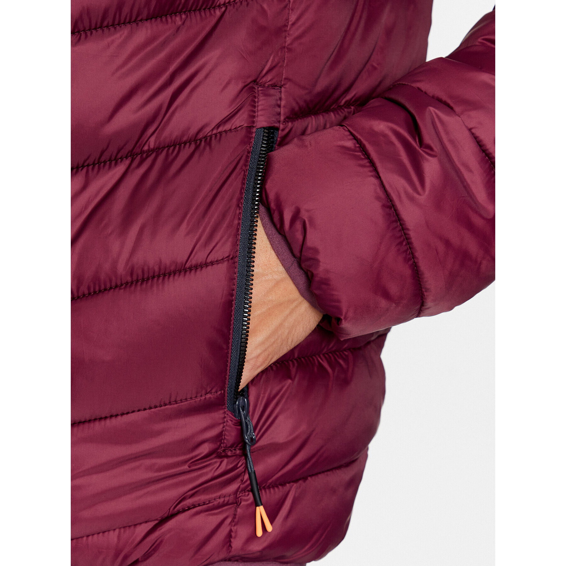 CMP Пухено яке 33K1607 Бордо Regular Fit - Pepit.bg