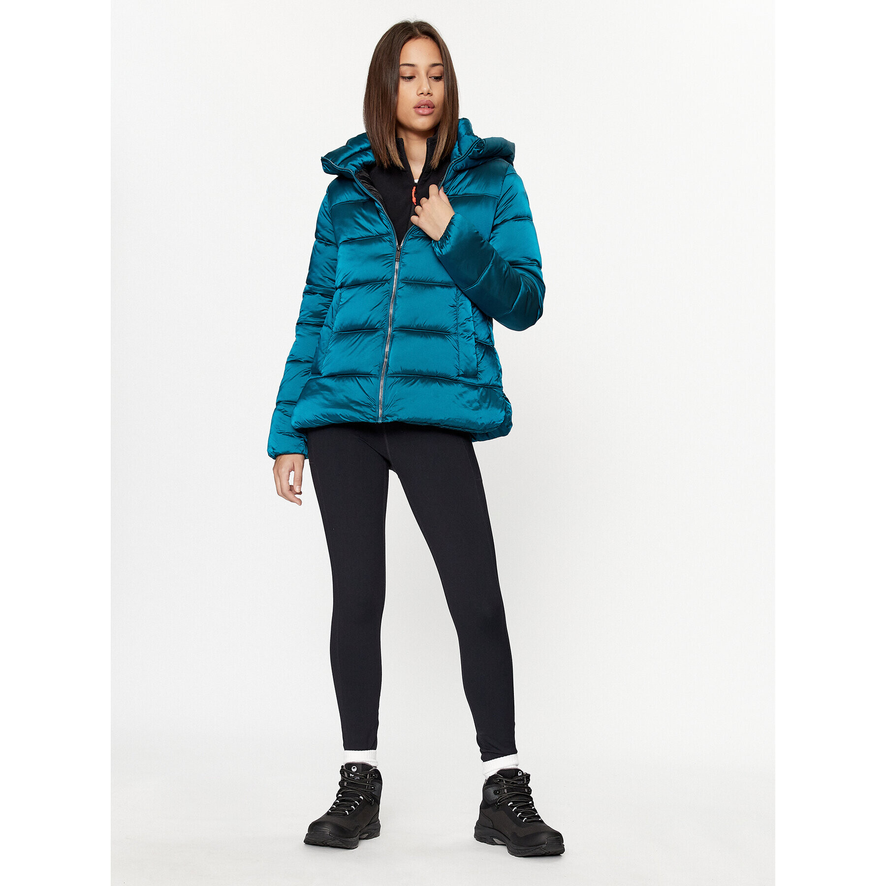 CMP Пухено яке 33K3676 Електриков Regular Fit - Pepit.bg