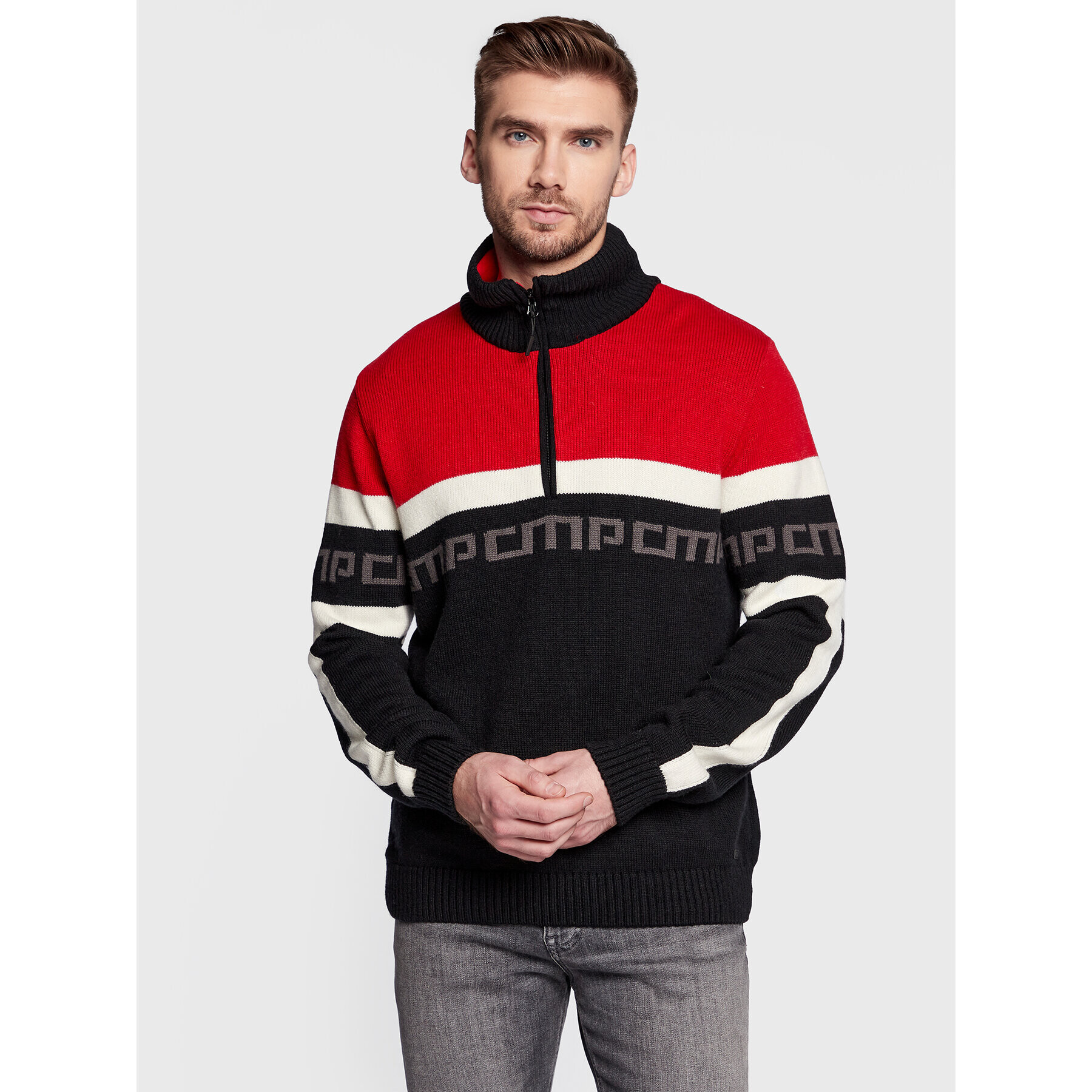 CMP Пуловер 7H77263 Черен Regular Fit - Pepit.bg