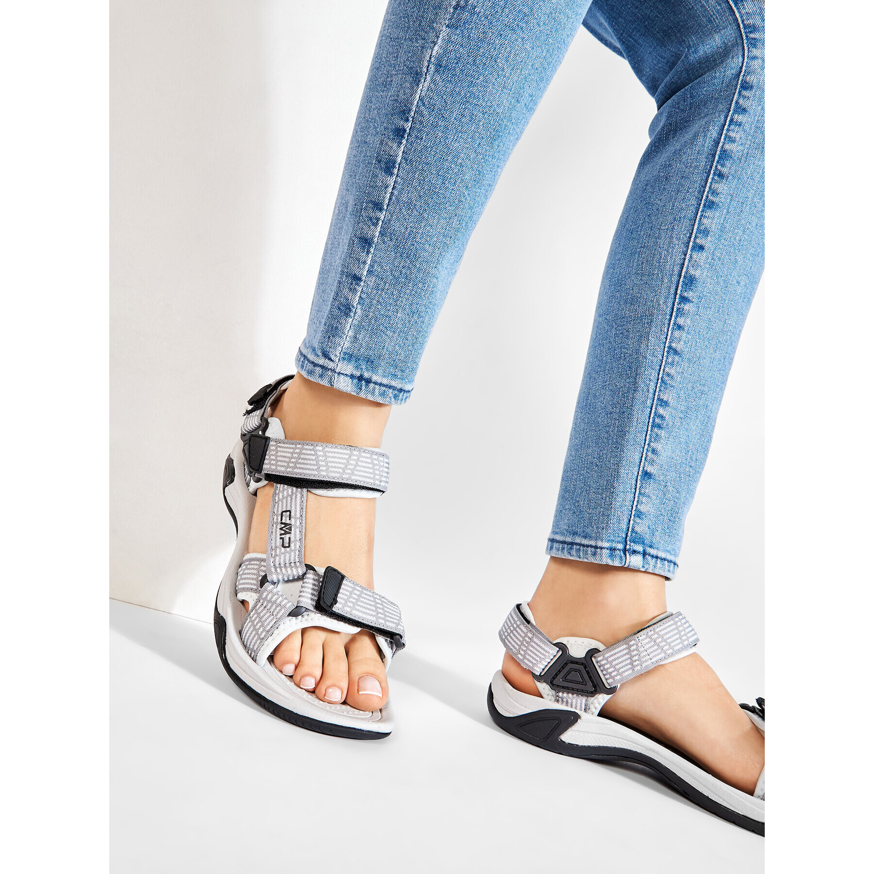 CMP Сандали Hamal Wmn Hiking Sandal 38Q9956 Сив - Pepit.bg