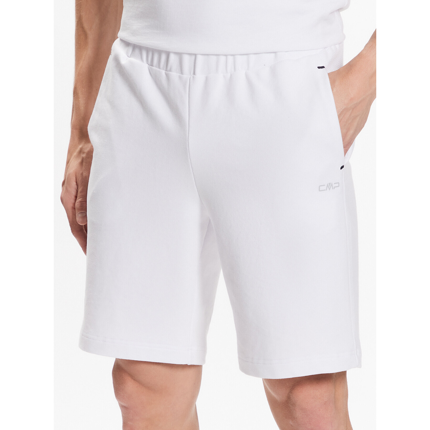 CMP Шорти от плат 33D7277 Бял Regular Fit - Pepit.bg