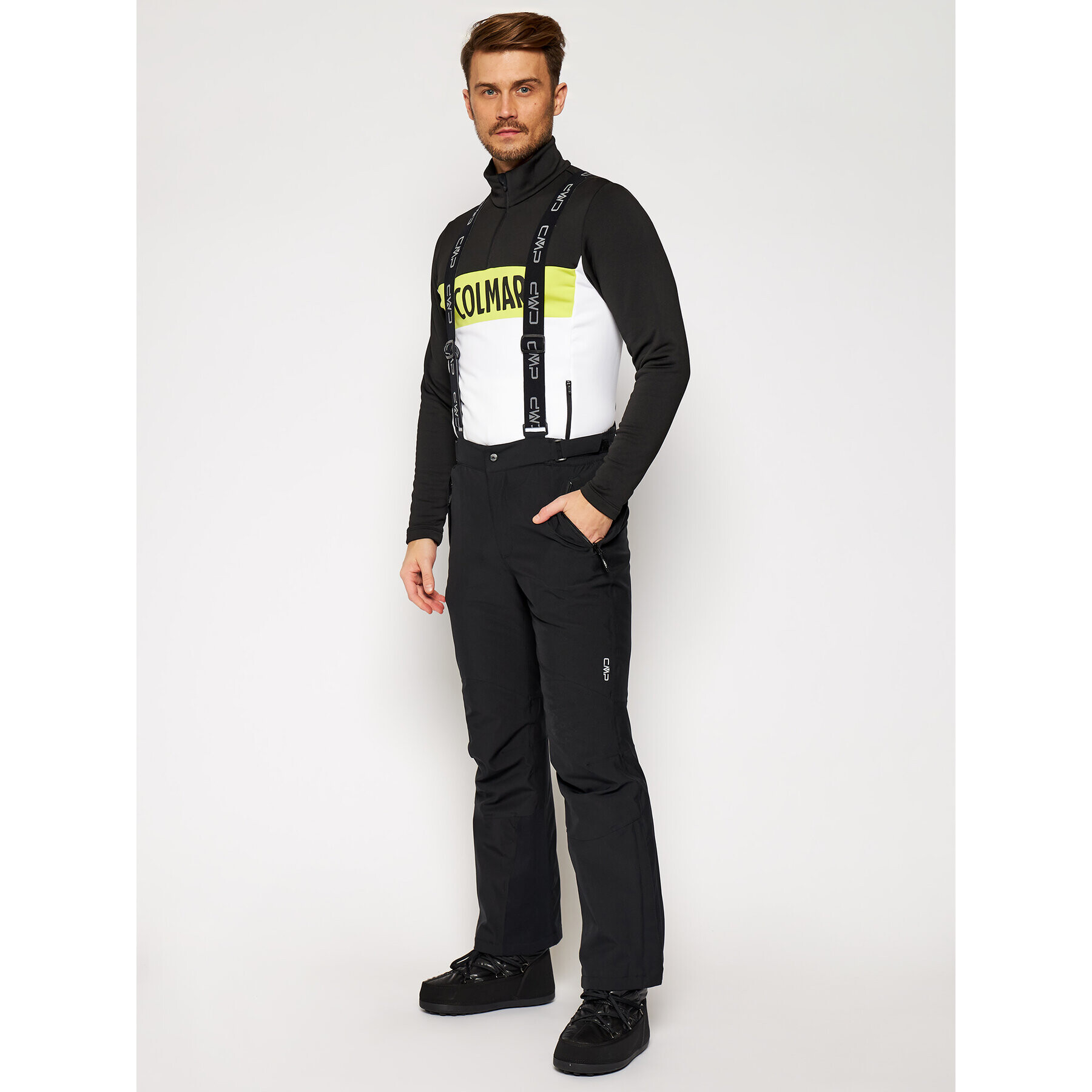 CMP Ски панталони 3W17397N Черен Regular Fit - Pepit.bg