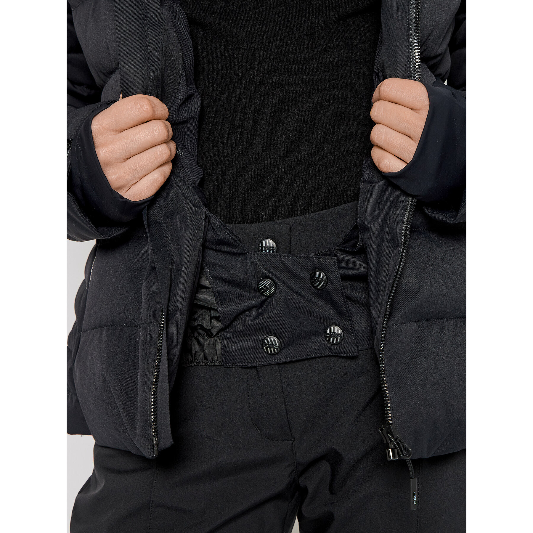CMP Скиорско яке 30W0686 Черен Regular Fit - Pepit.bg