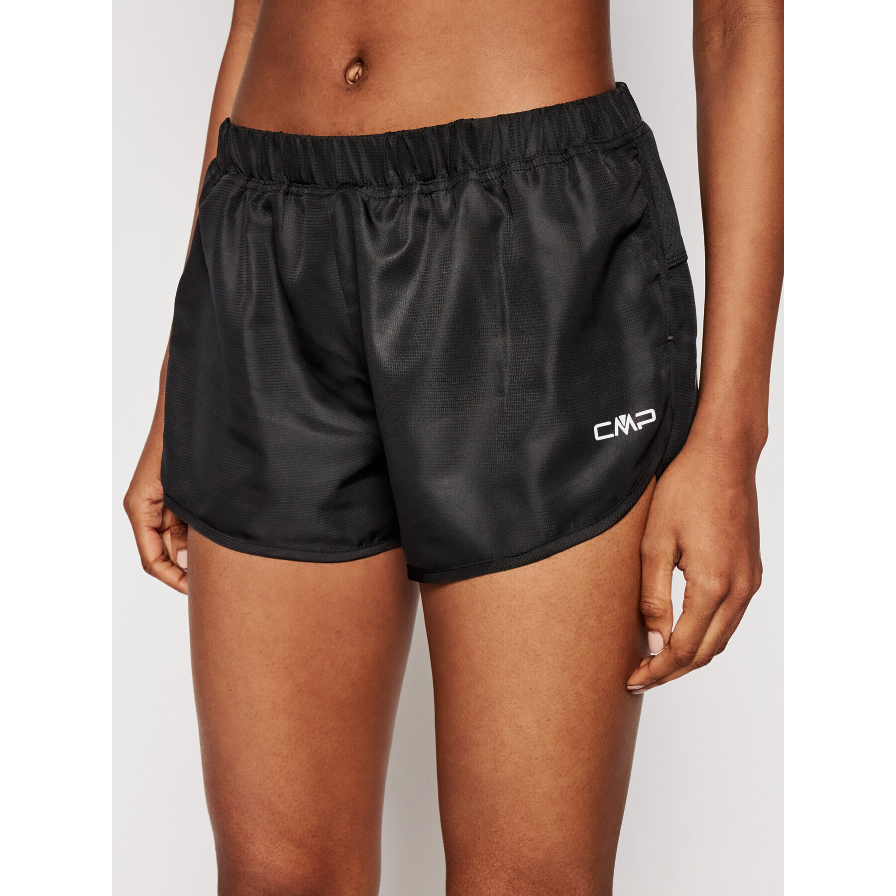 CMP Спортни шорти 3C89676T Черен Regular Fit - Pepit.bg