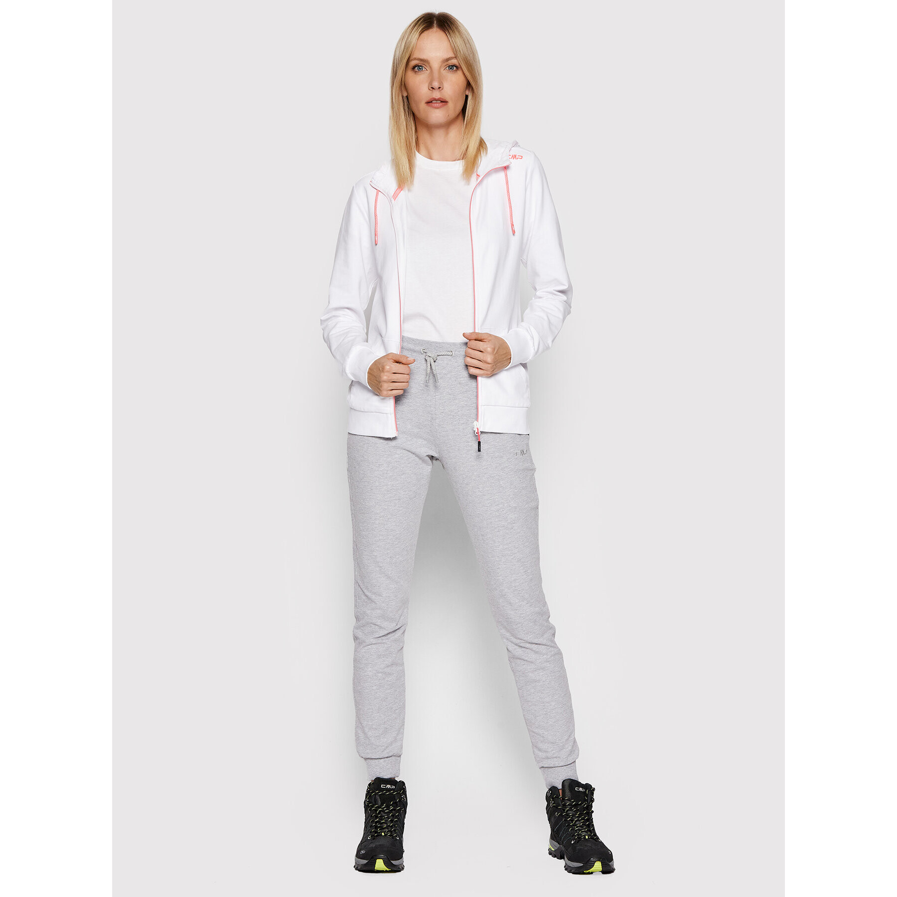 CMP Суитшърт 32D8016 Бял Regular Fit - Pepit.bg
