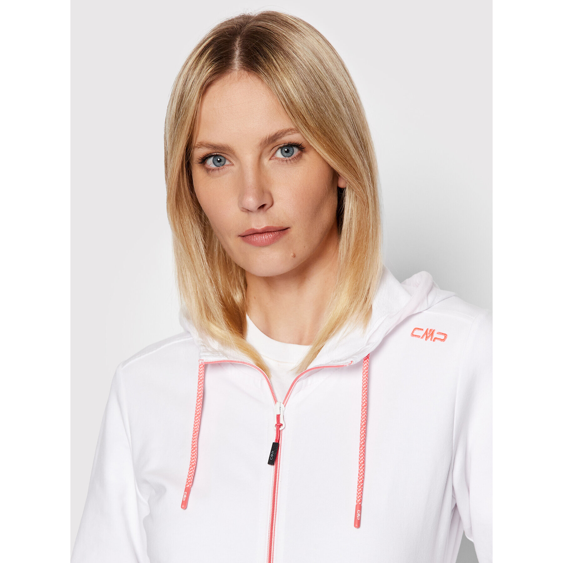 CMP Суитшърт 32D8016 Бял Regular Fit - Pepit.bg