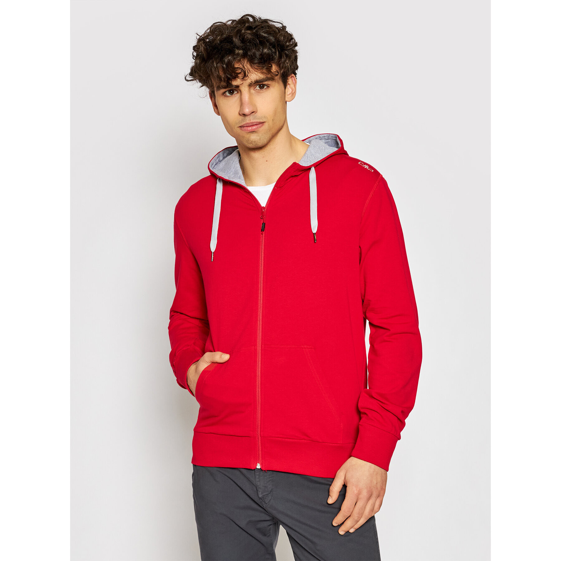 CMP Суитшърт 3C88677T Червен Regular Fit - Pepit.bg