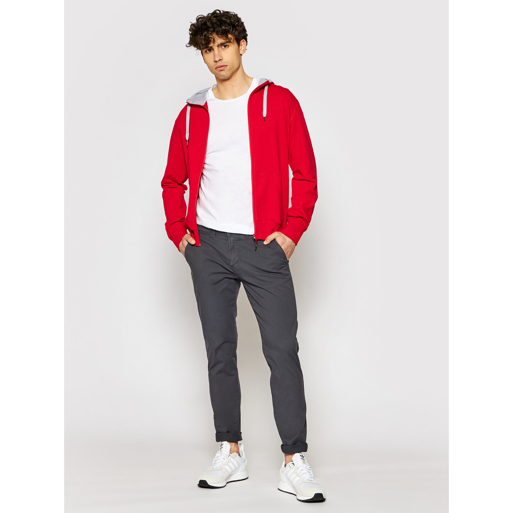 CMP Суитшърт 3C88677T Червен Regular Fit - Pepit.bg