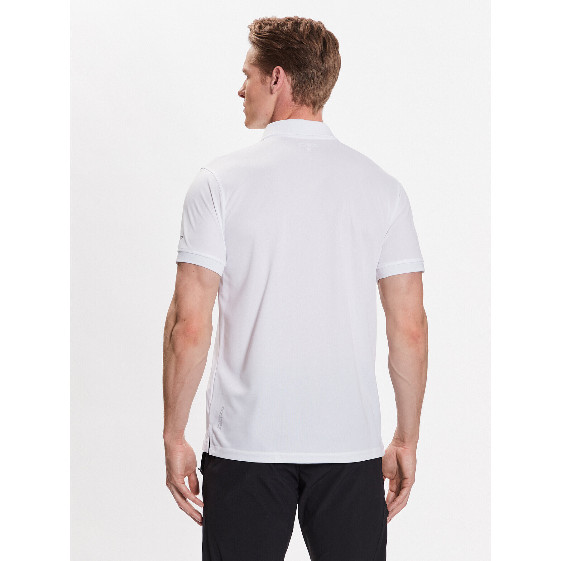 CMP Тениска с яка и копчета 3T60077 Бял Regular Fit - Pepit.bg