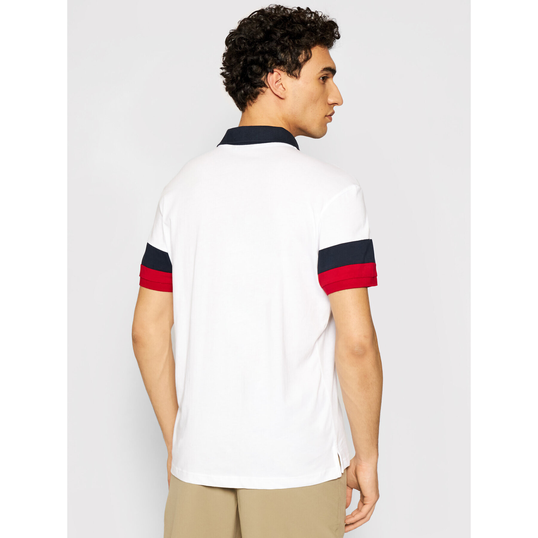 CMP Тениска с яка и копчета 31D8577 Бял Regular Fit - Pepit.bg