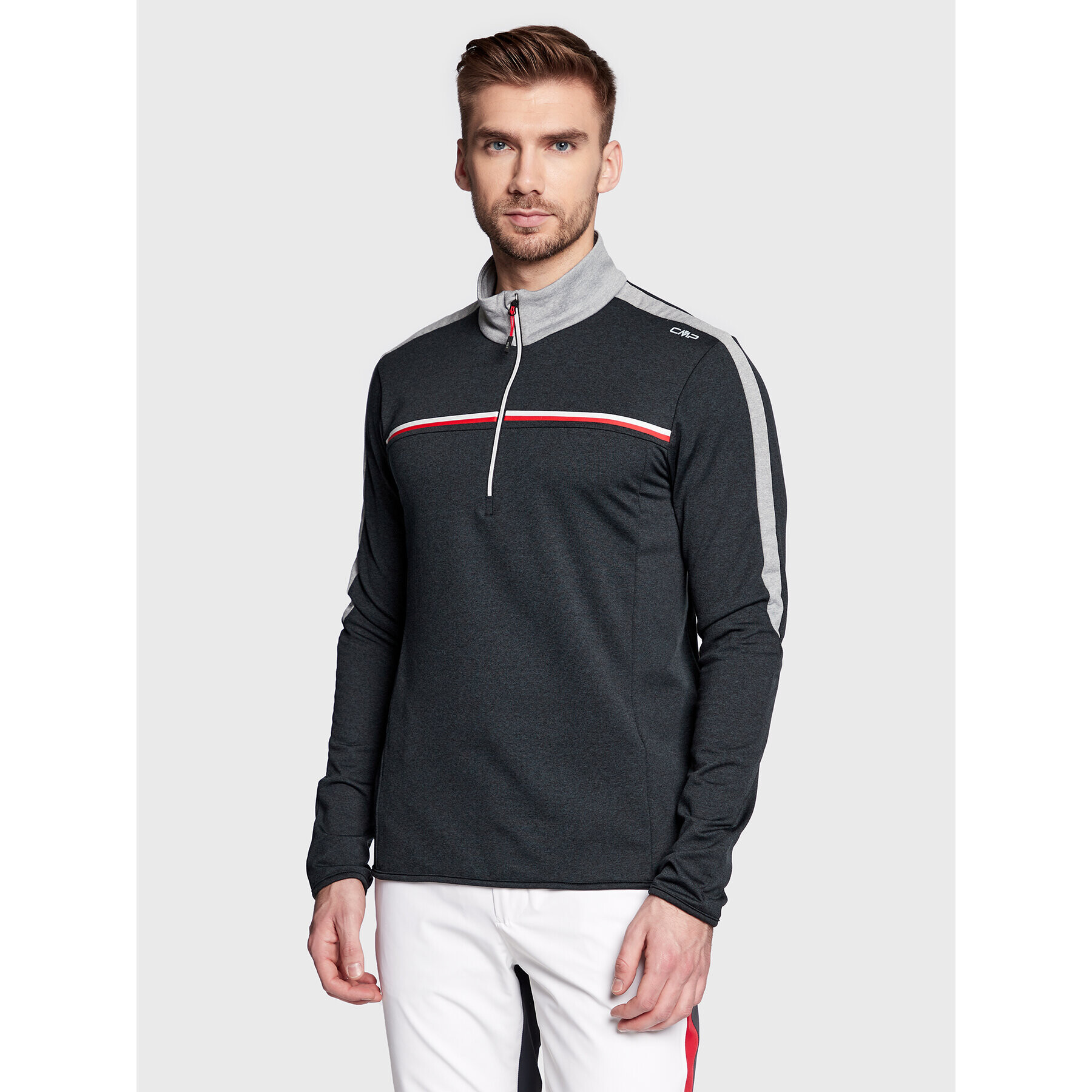 CMP Термооблекло горна част 32L0197 Сив Regular Fit - Pepit.bg