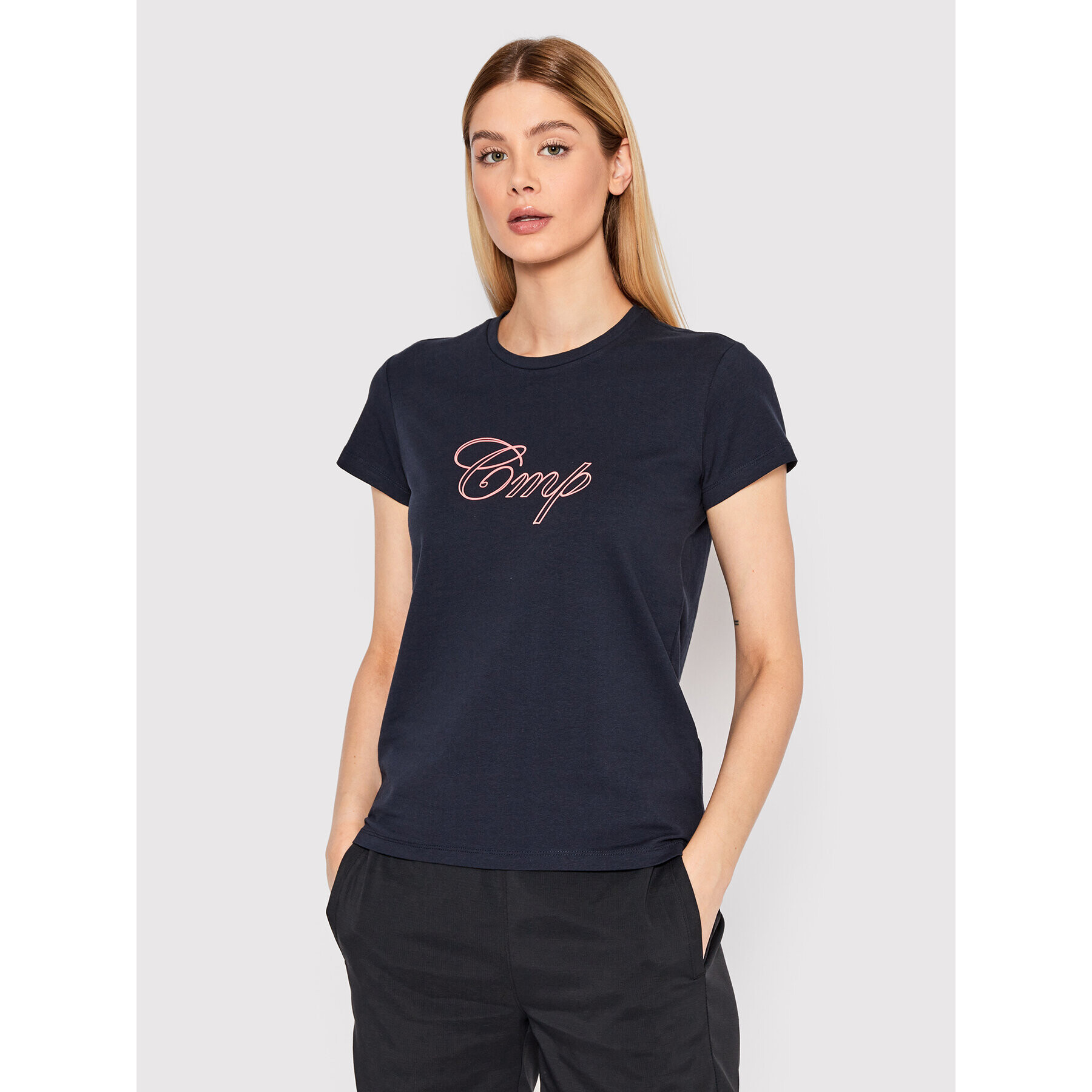CMP Тишърт 32D8066P Тъмносин Regular Fit - Pepit.bg