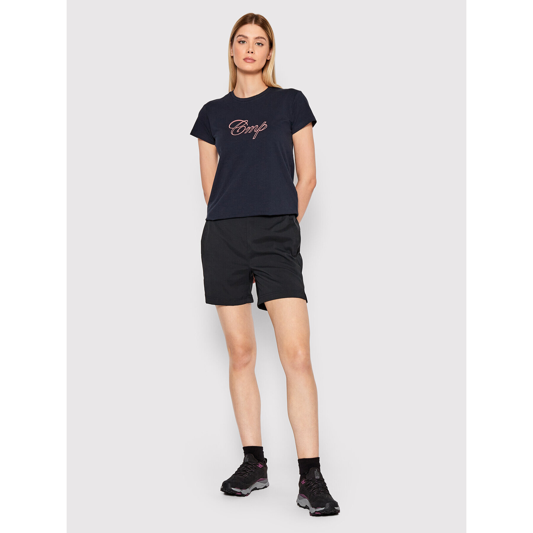 CMP Тишърт 32D8066P Тъмносин Regular Fit - Pepit.bg