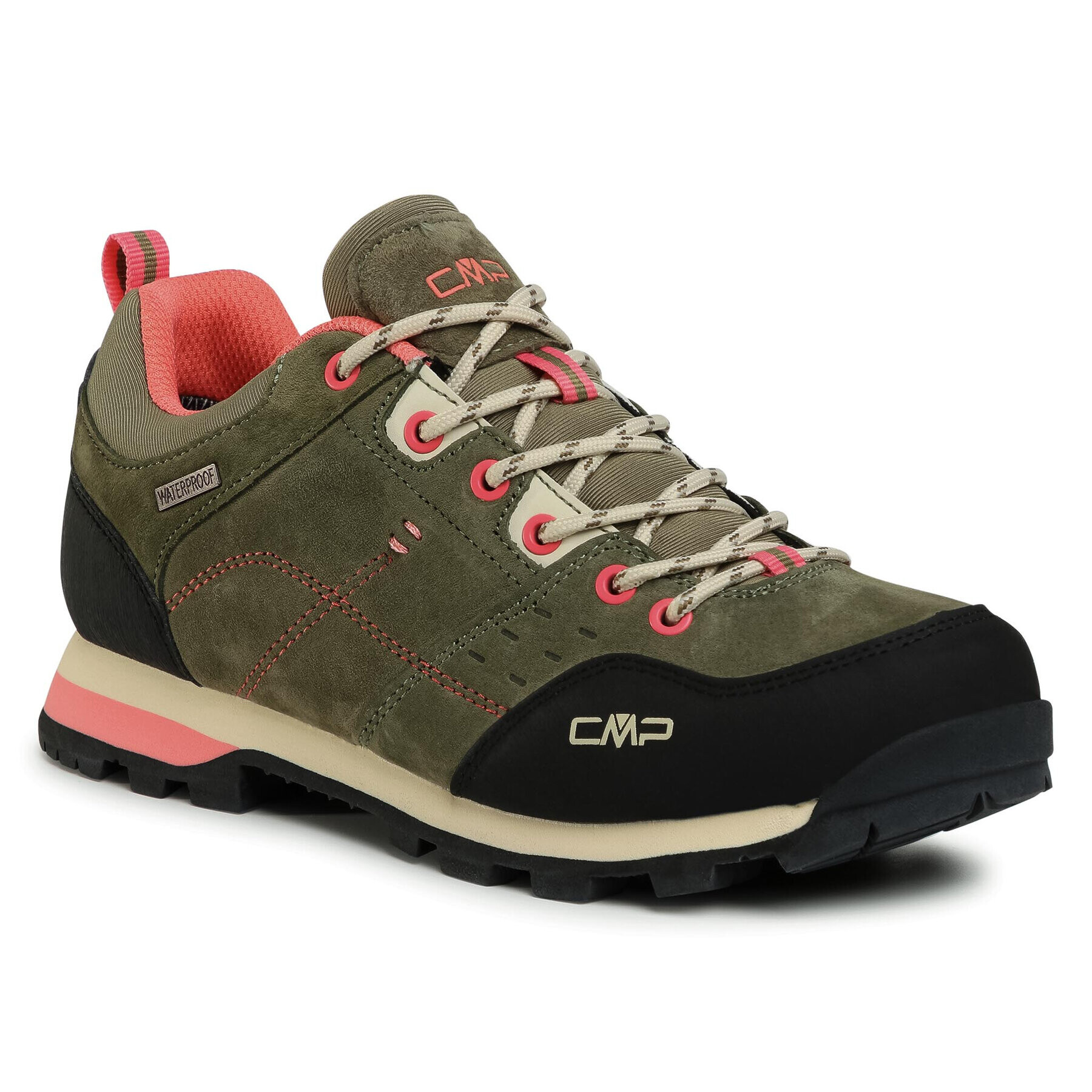 CMP Туристически Alcor Low Wmn Trekking Shoes Wp 39Q4896 Зелен - Pepit.bg