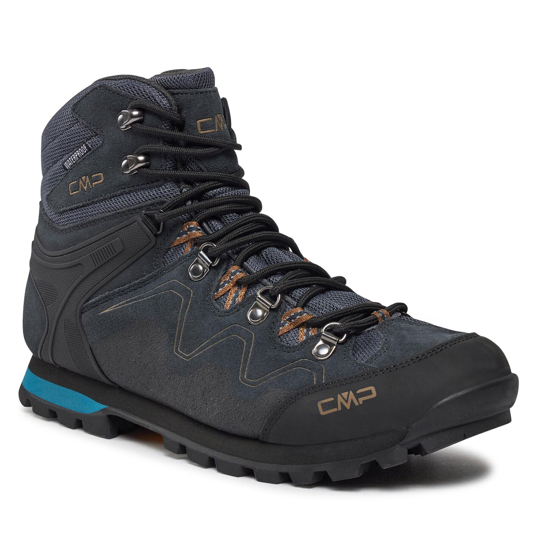 CMP Туристически Athunis Mid Trekking Shoe Wp 31Q4977 Сив - Pepit.bg
