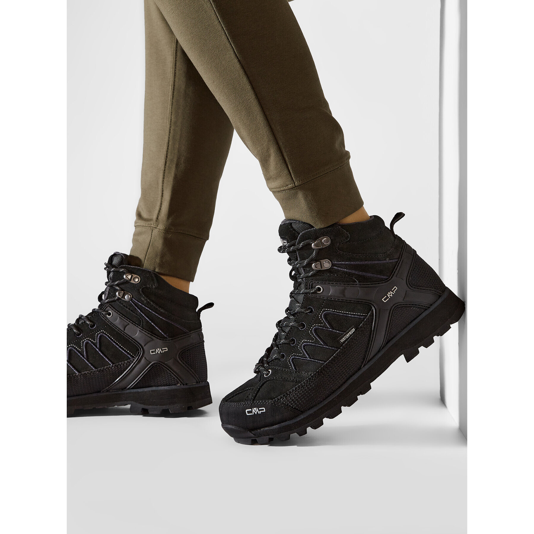 CMP Туристически Moon Mid Trekking Shoe Wp 31Q4797 Черен - Pepit.bg