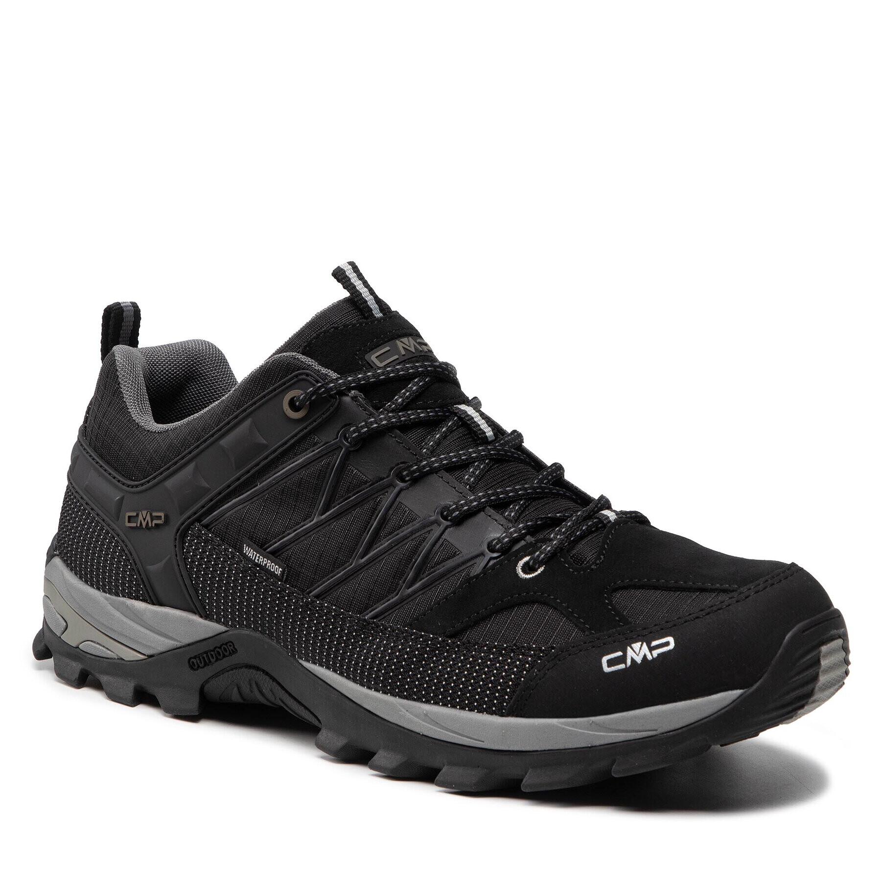 CMP Туристически Rigel Low Treking Shoe Wp 3Q54457UG Черен - Pepit.bg