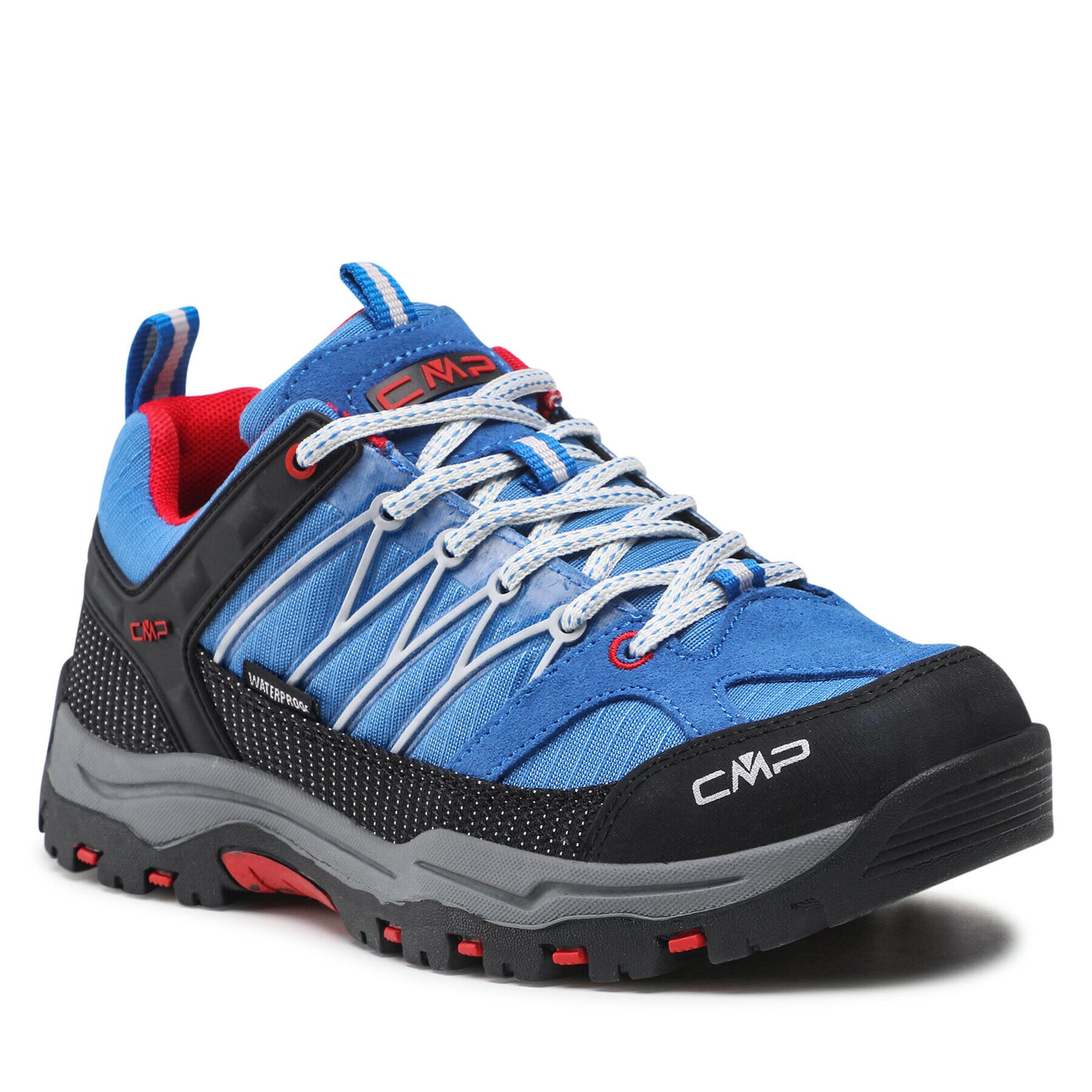 CMP Туристически Rigel Low Trekking Shoe Kids Wp 3Q54554J Син - Pepit.bg