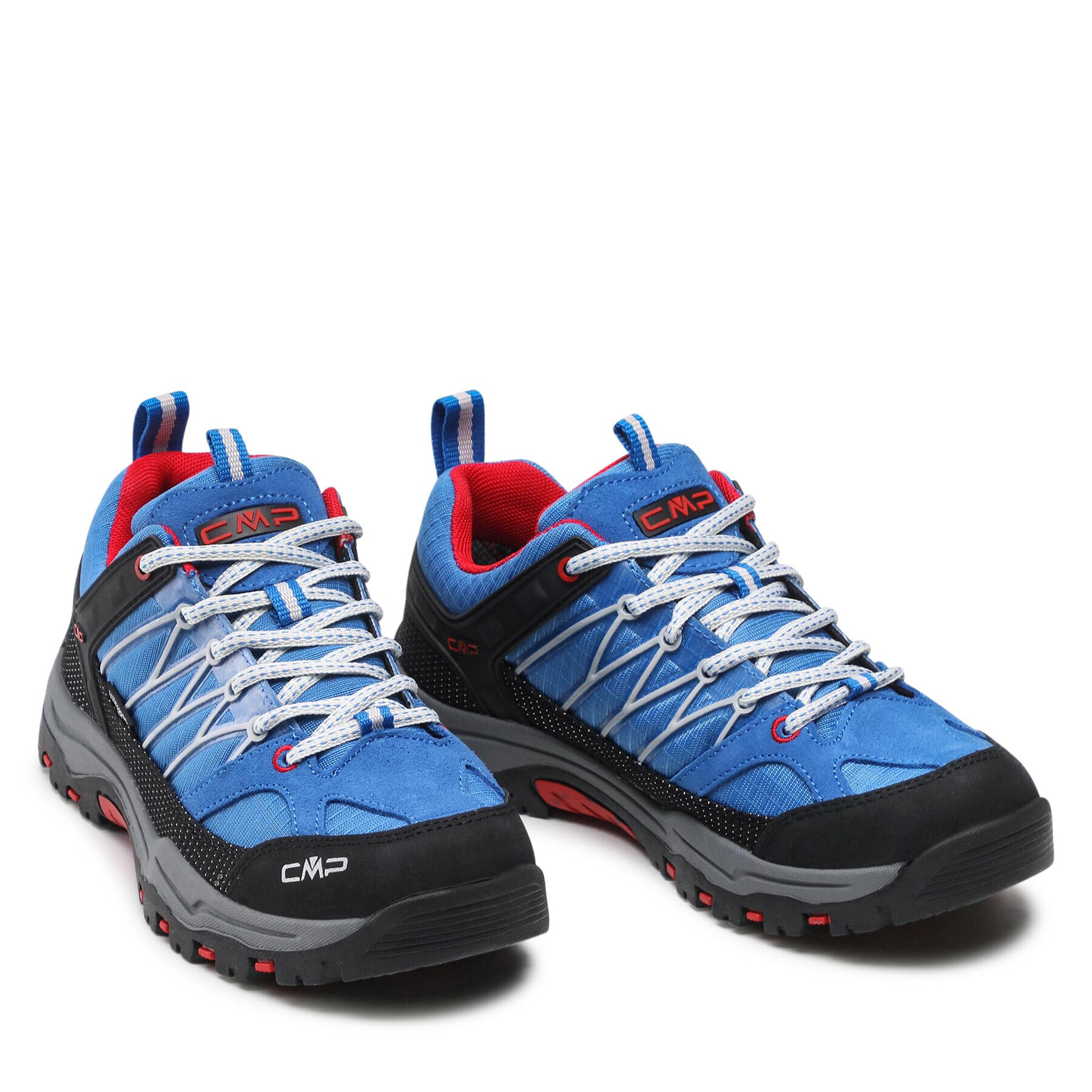 CMP Туристически Rigel Low Trekking Shoe Kids Wp 3Q54554J Син - Pepit.bg