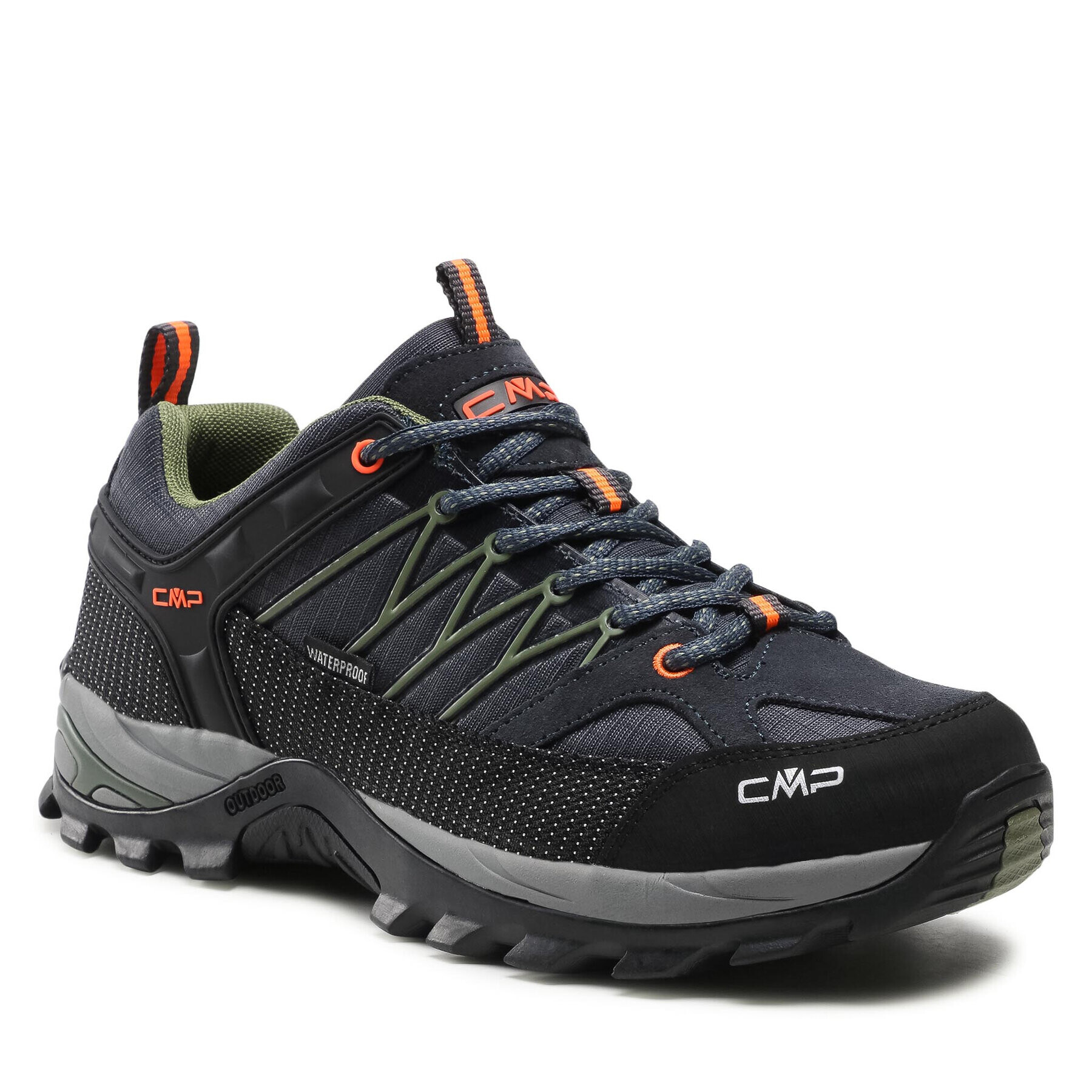 CMP Туристически Rigel Low Trekking Shoe Wp 3Q54457 Черен - Pepit.bg