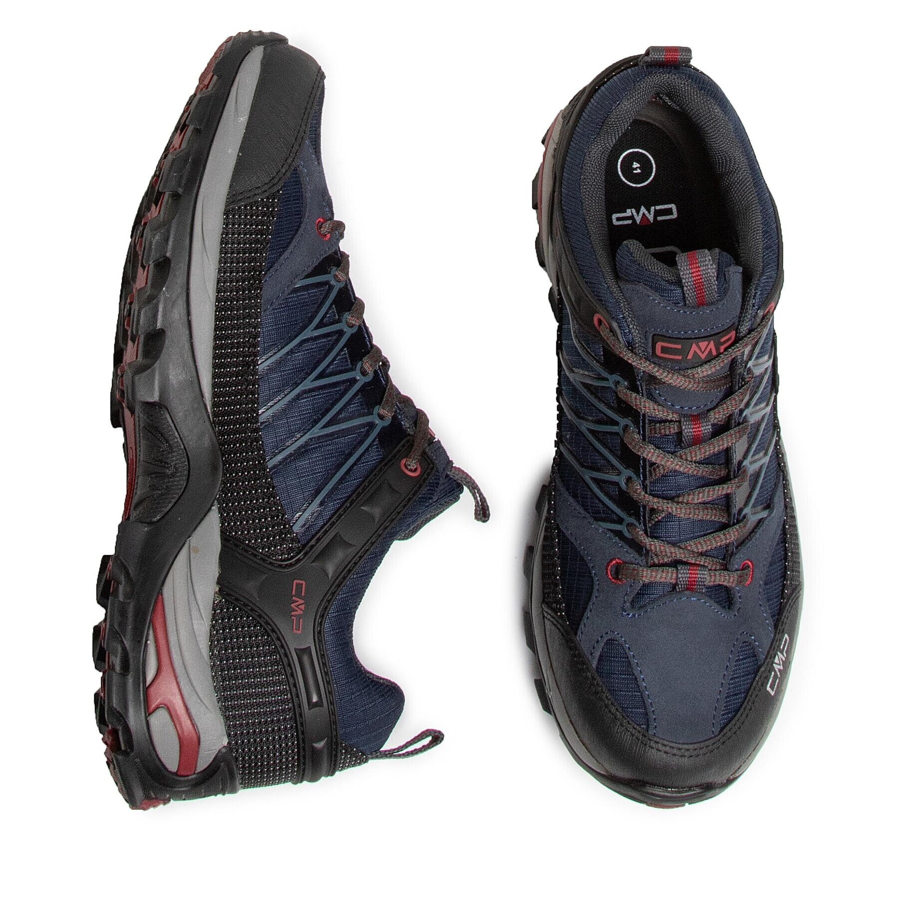 CMP Туристически Rigel Low Trekking Shoes Wp 3Q54457 Тъмносин - Pepit.bg