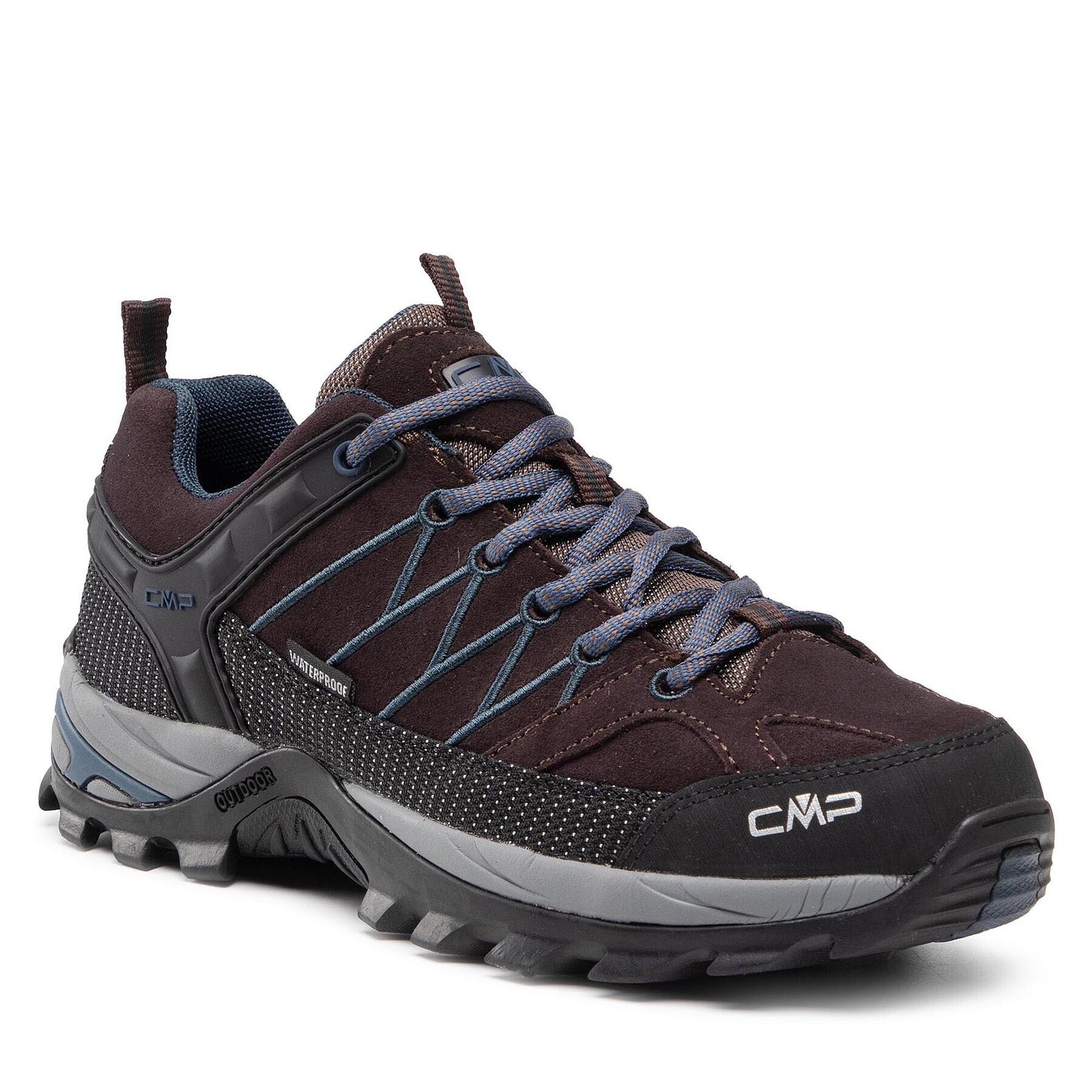 CMP Туристически Rigel Low Trekking Shoes Wp Кафяв - Pepit.bg
