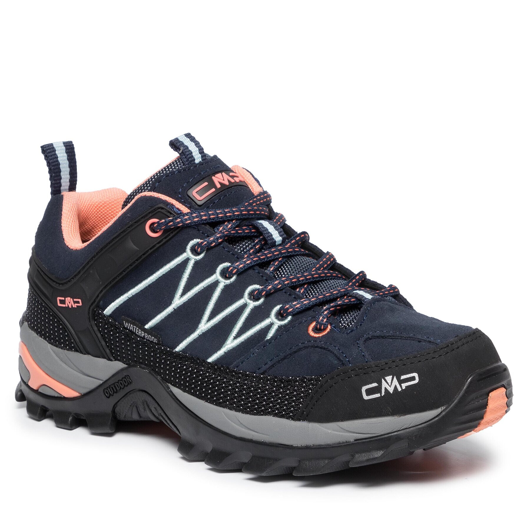 CMP Туристически Rigel Low Wmn Trekking Shoes Wp 3Q13246 Тъмносин - Pepit.bg