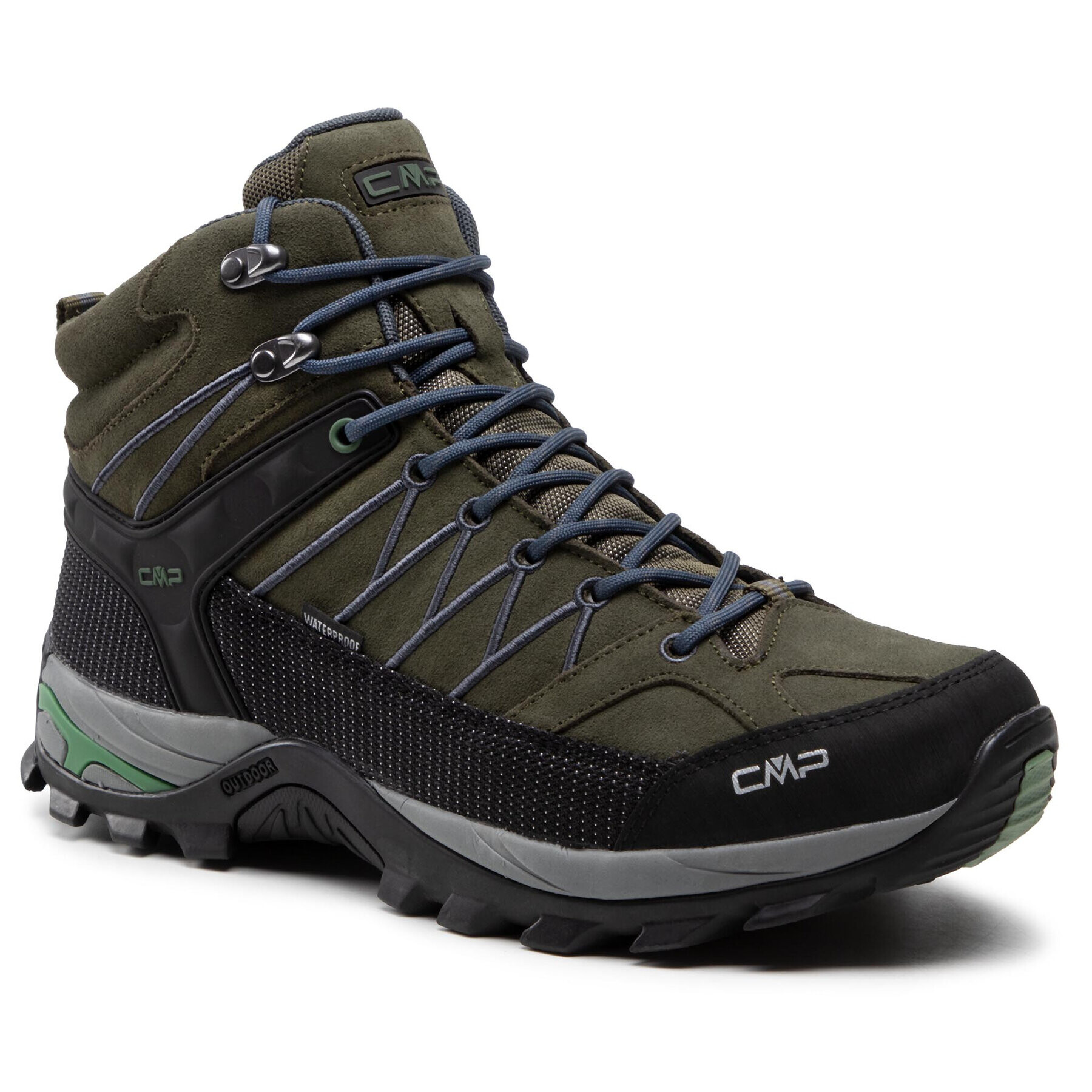 CMP Туристически Rigel Mid Trekking Shoe Wp 3Q12947 Зелен - Pepit.bg