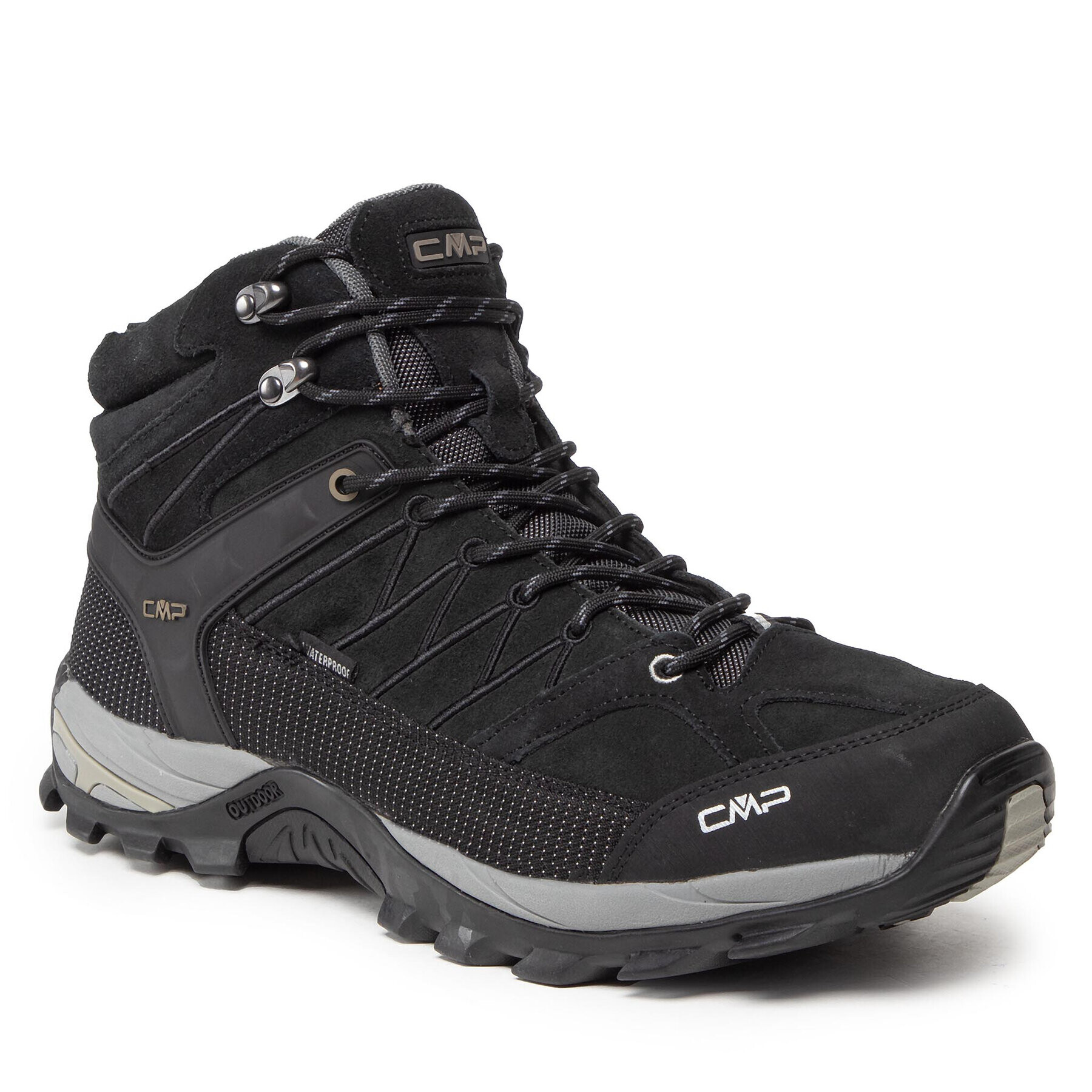 CMP Туристически Rigel Mid Trekking Shoe Wp 3Q12947UG Черен - Pepit.bg