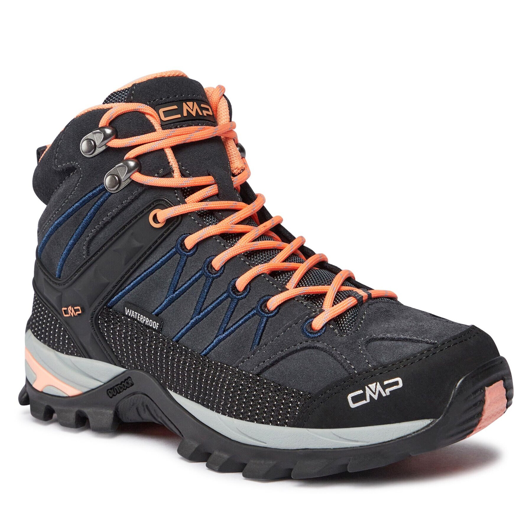 CMP Туристически Rigel Mid Wmn Trekking Shoe Wp 3Q12946 Сив - Pepit.bg