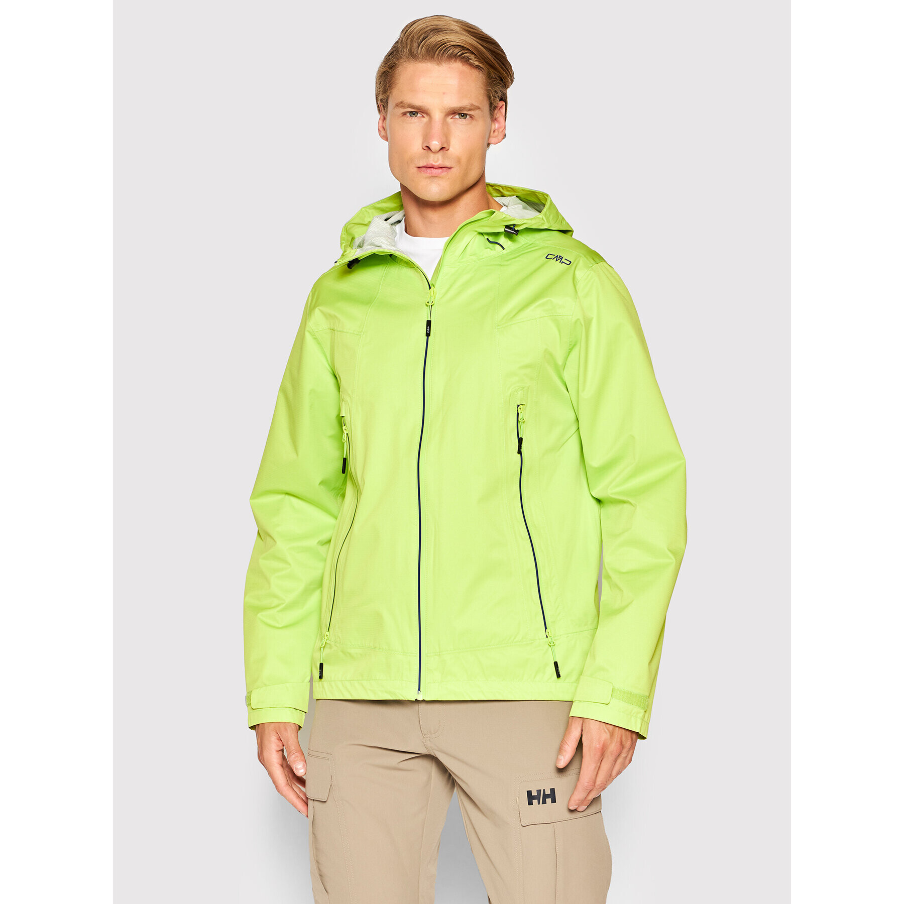 CMP Яке за дъжд 32Z5077 Зелен Regular Fit - Pepit.bg