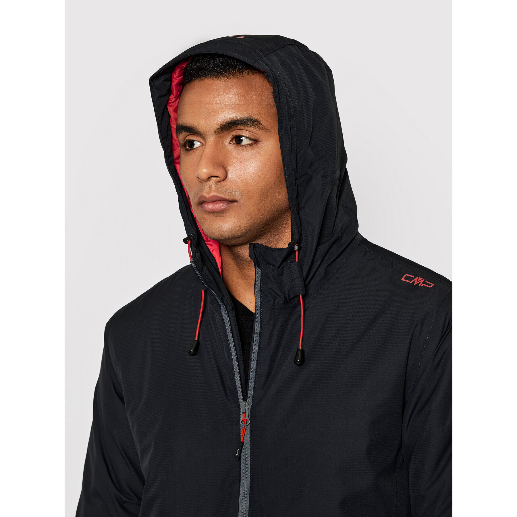 CMP Яке за дъжд 39Z0917 Черен Regular Fit - Pepit.bg