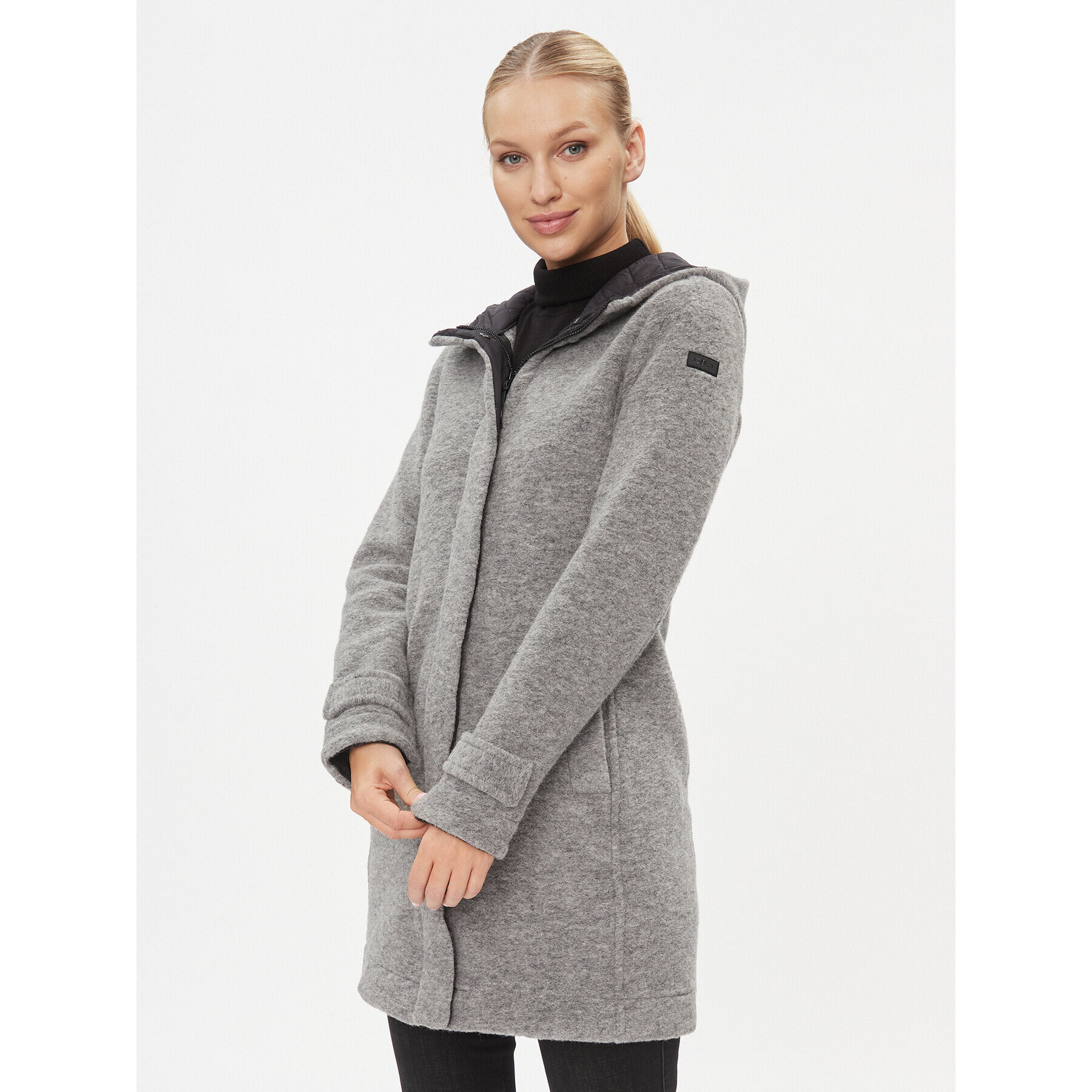 CMP Зимно палто 33M3946 Сив Regular Fit - Pepit.bg