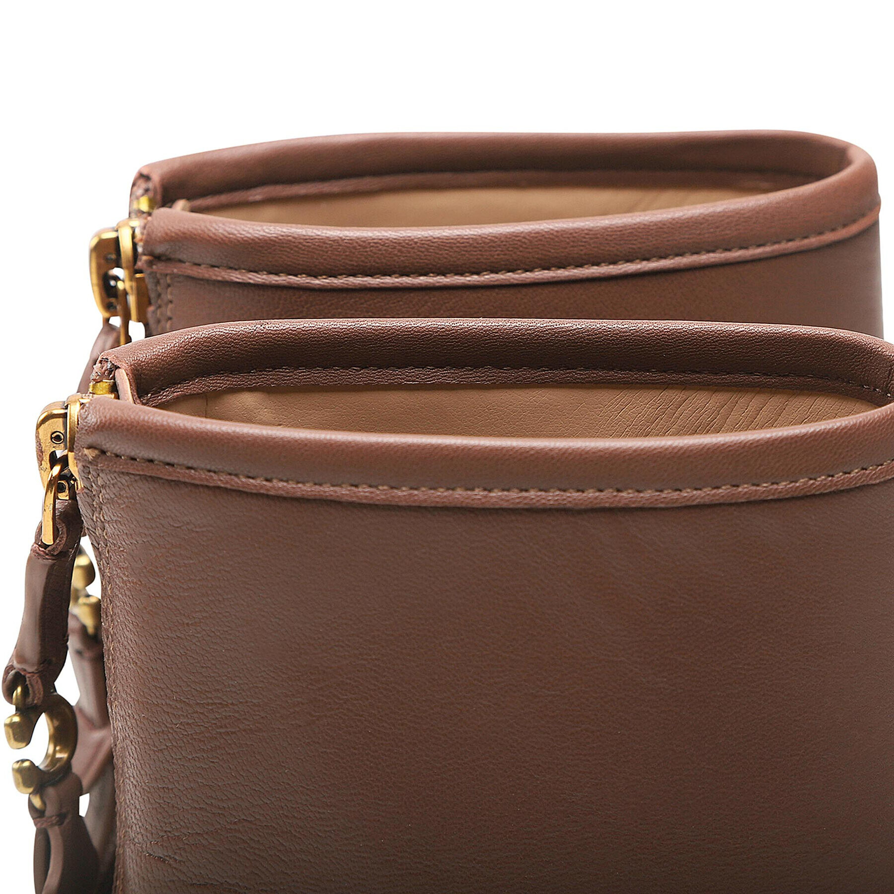 Coach Боти Gabi Leather CD148 Кафяв - Pepit.bg