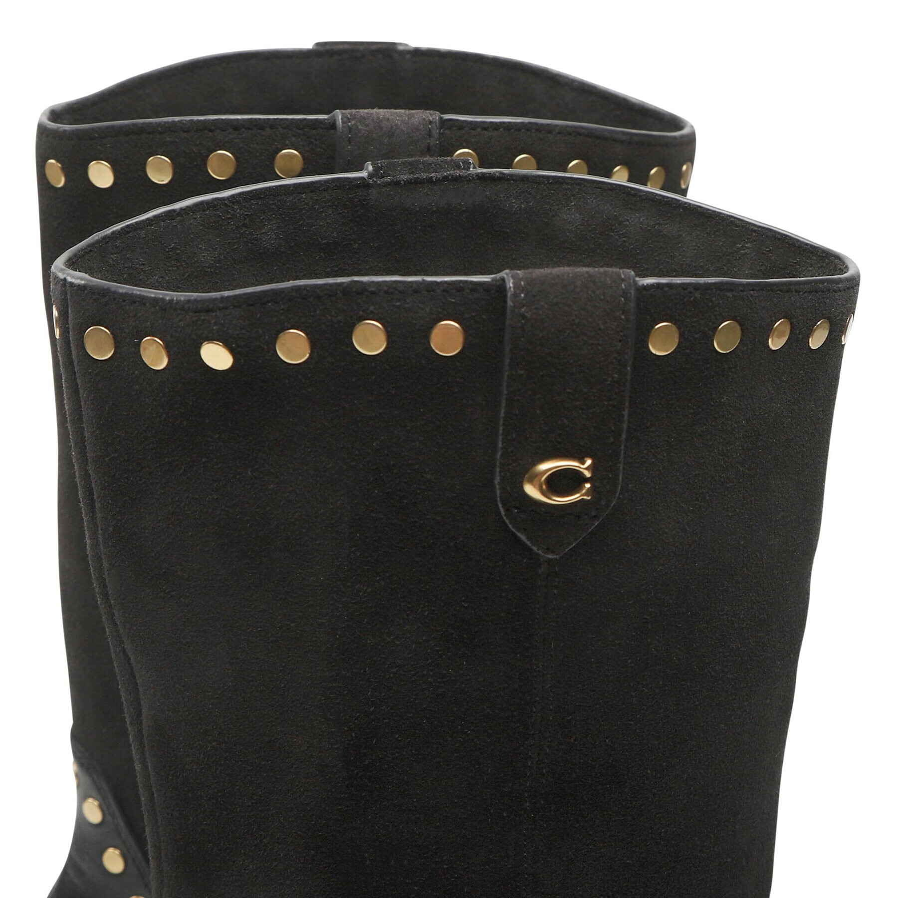 Coach Боти Pheobe Leather CD290 Черен - Pepit.bg