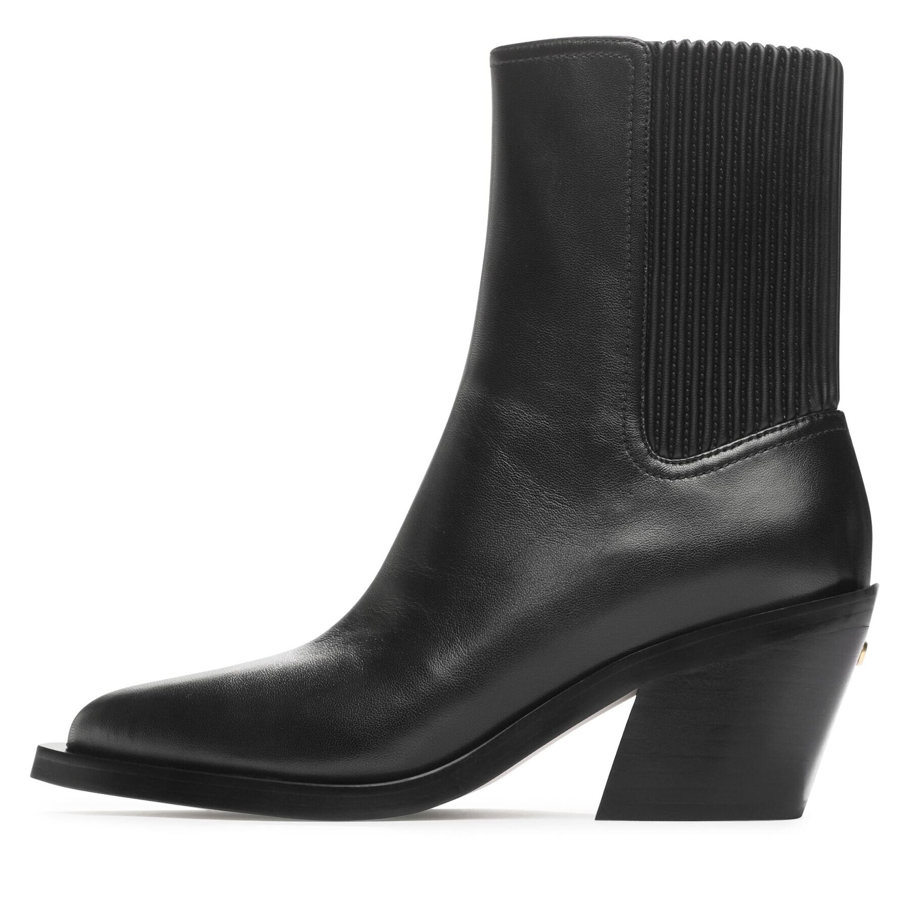 Coach Боти Prestyn Lth Bootie CN136 Черен - Pepit.bg