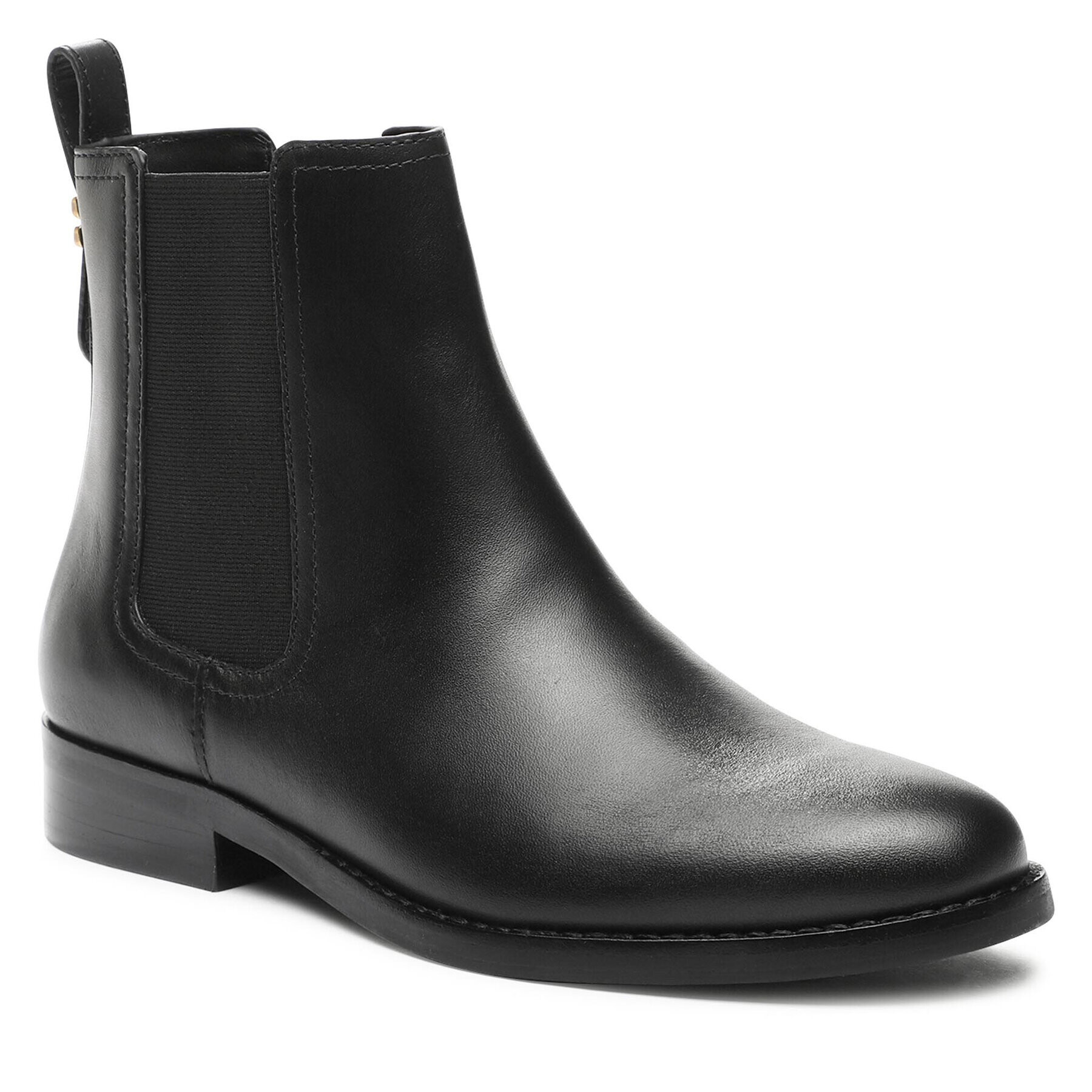 Coach Боти тип челси Maeve Lth Bootie CN143 Черен - Pepit.bg