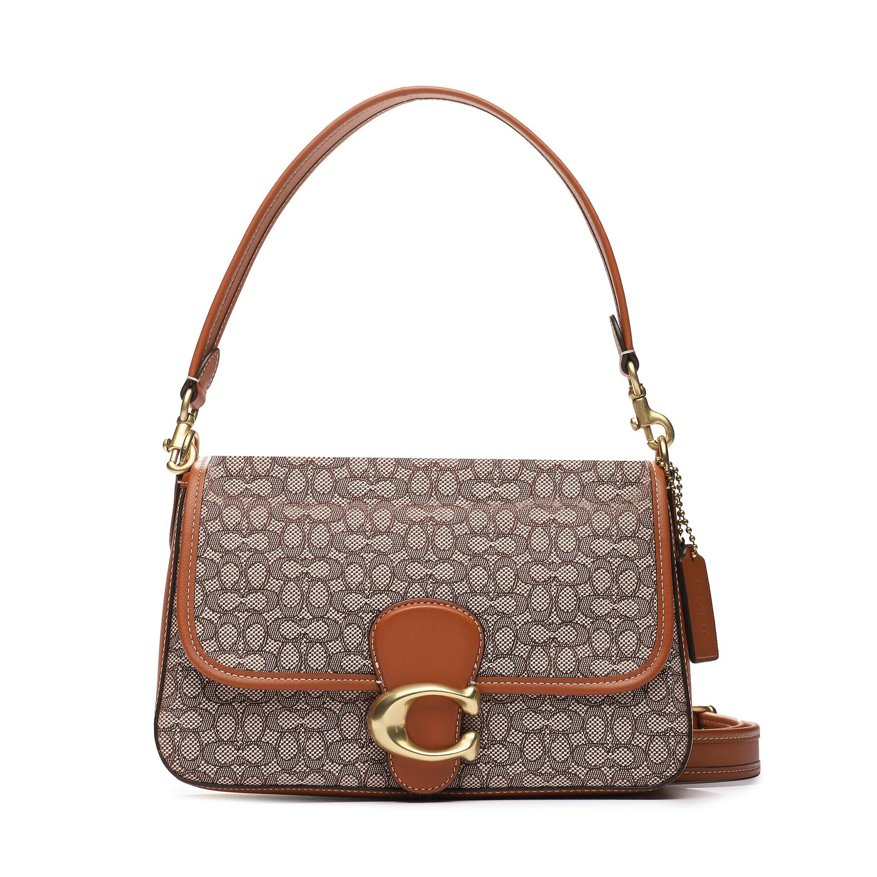 Coach Дамска чанта Ms Jac Soft Tab Sb CM536 Кафяв - Pepit.bg