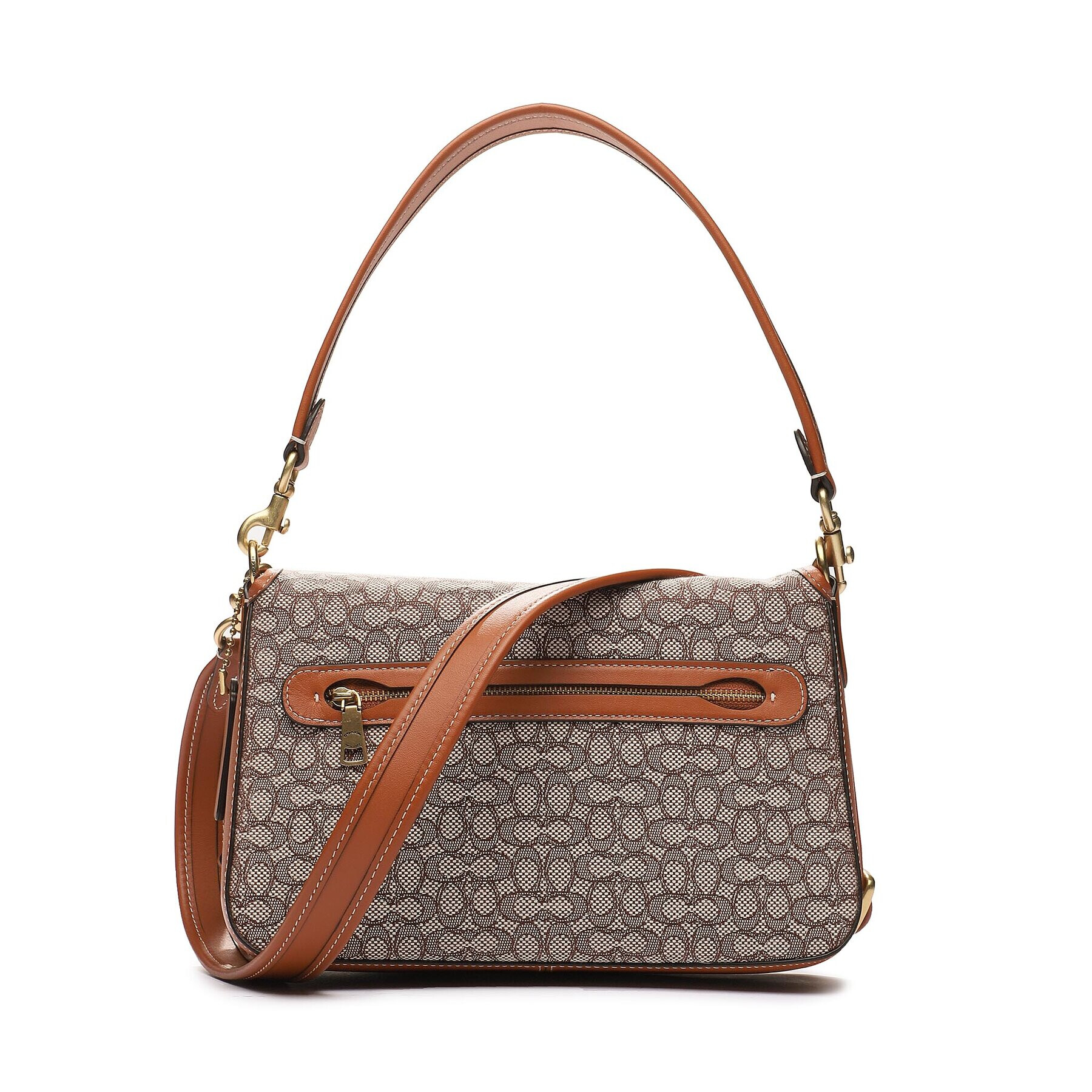 Coach Дамска чанта Ms Jac Soft Tab Sb CM536 Кафяв - Pepit.bg