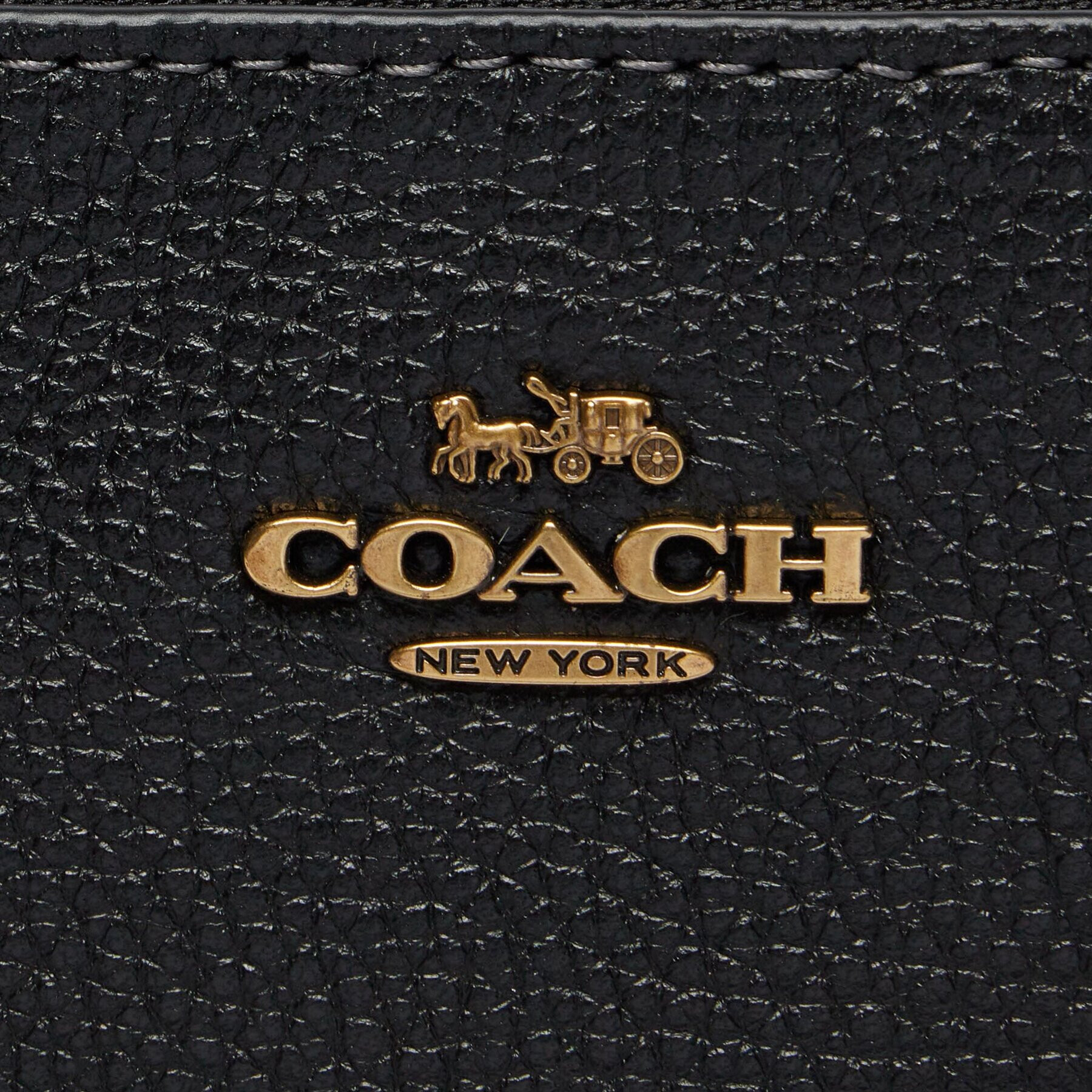 Coach Дамска чанта Pebbled 22952B Черен - Pepit.bg