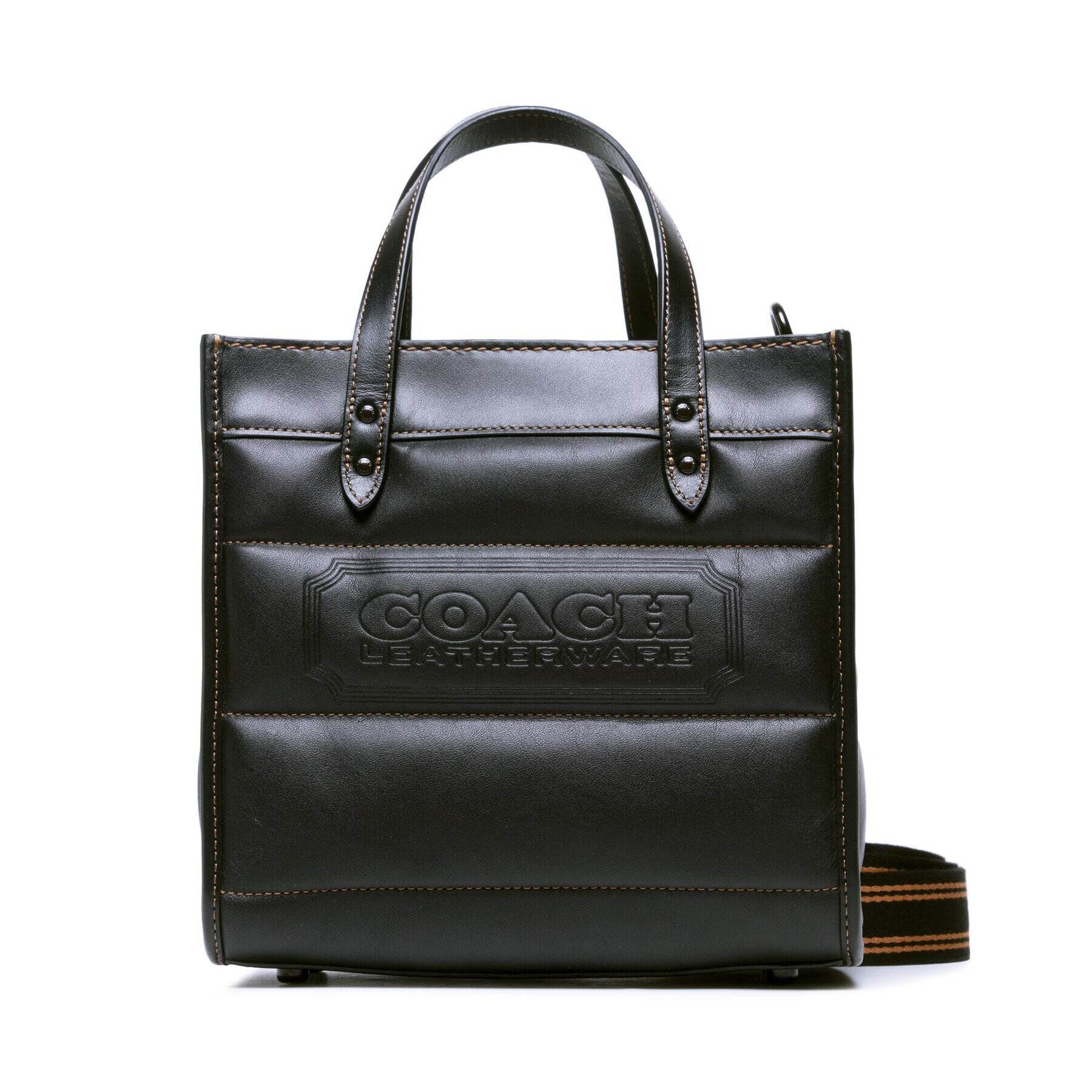 Coach Дамска чанта Qltd Bdg Field 22 C6958 V5BLK Черен - Pepit.bg