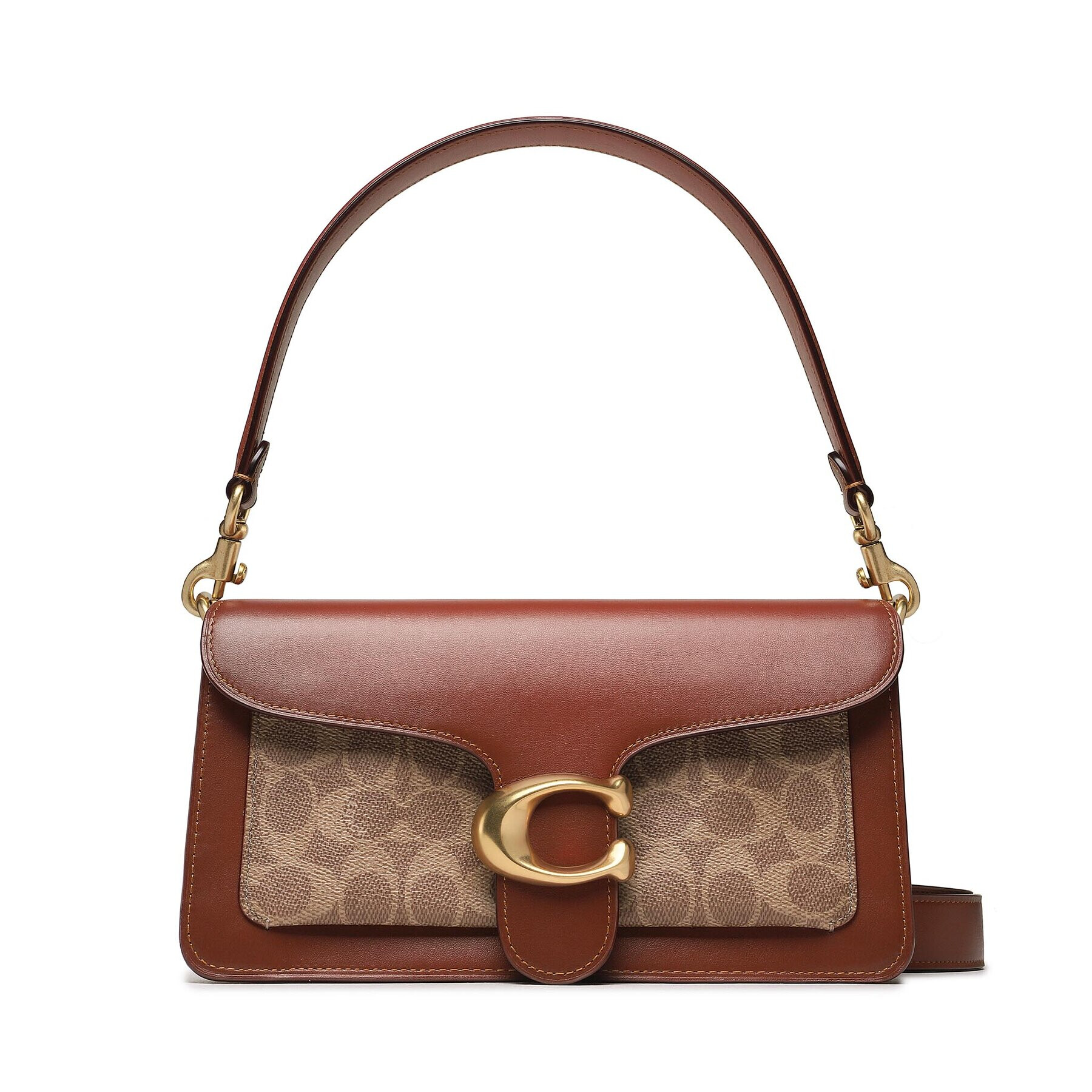 Coach Дамска чанта Sig Cc Tab 26 CD324 B4NQ4 Кафяв - Pepit.bg